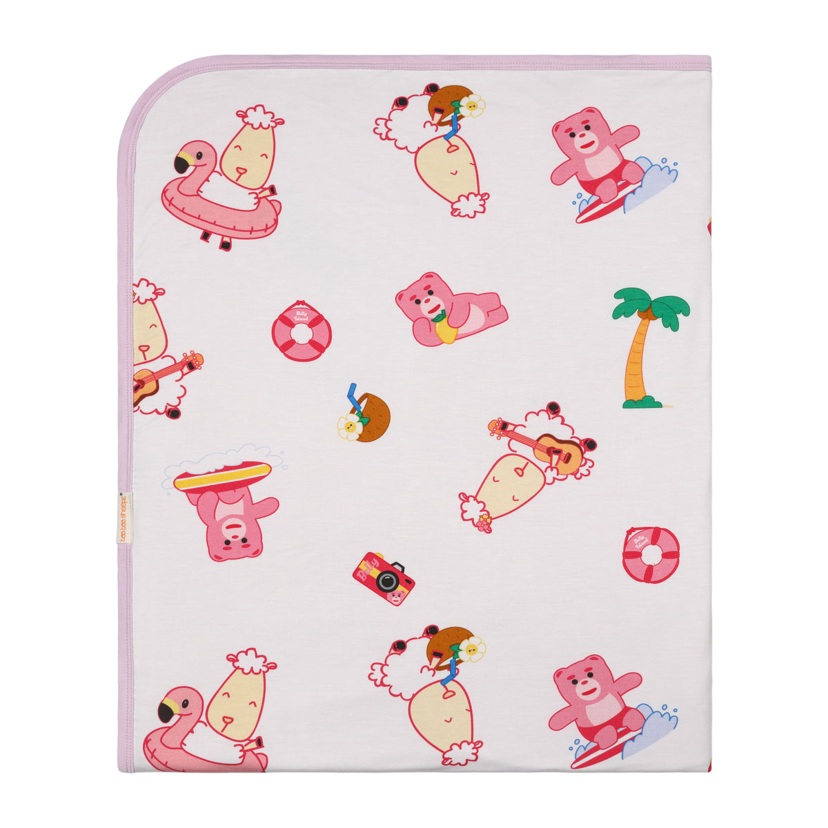 Double Layer Blanket BG01 White Kids