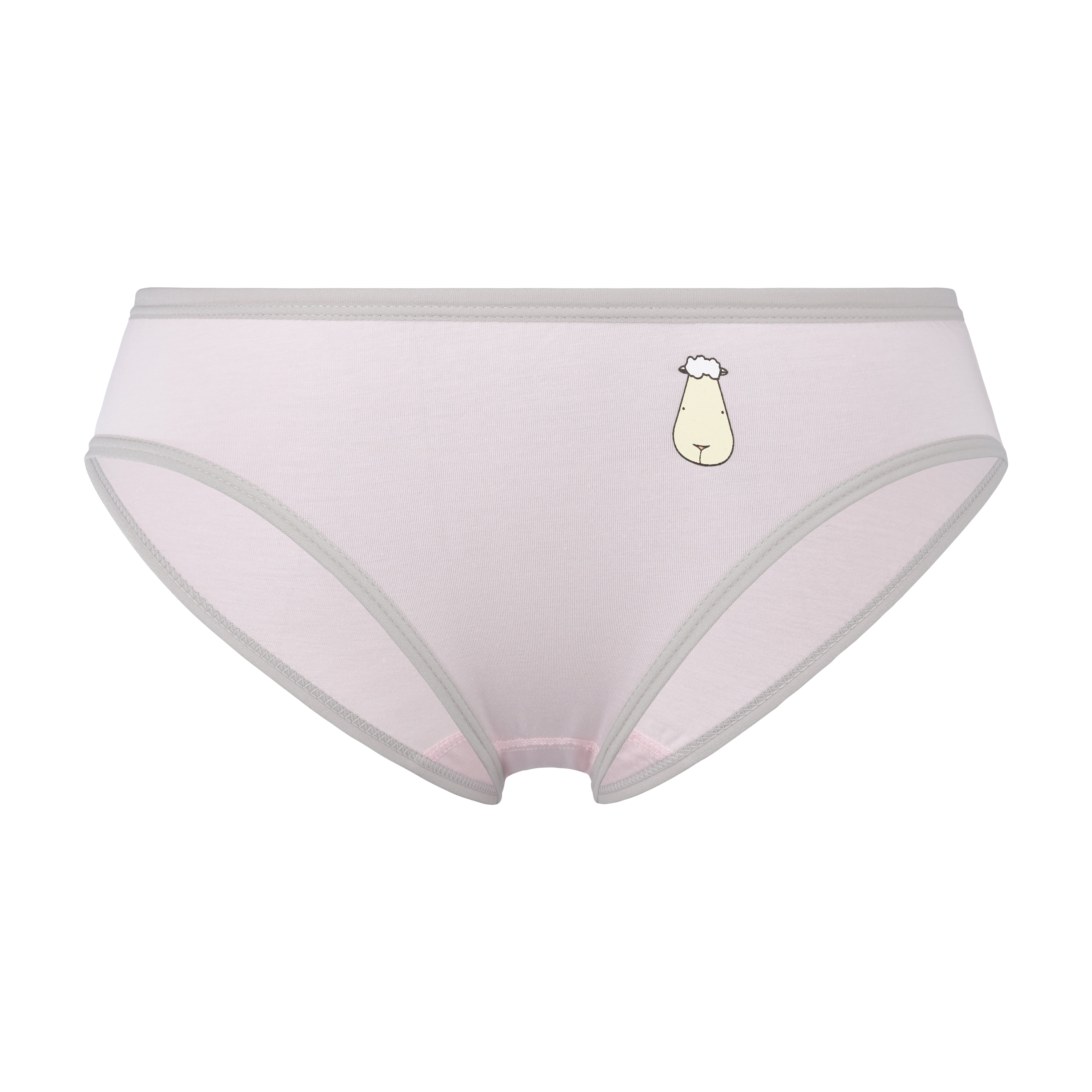 Girls Briefs A004 Pale Pink-M