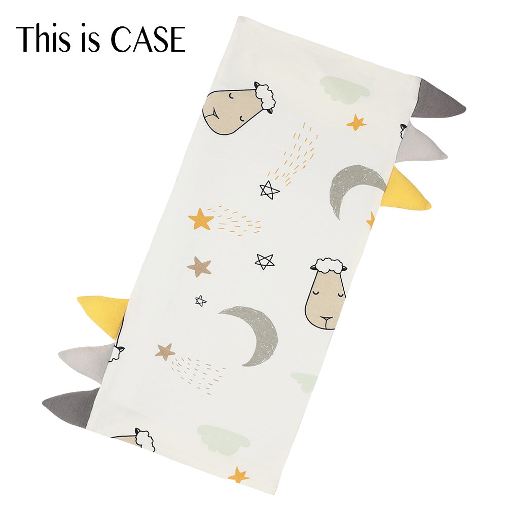 Bed-Time Buddy Case Goodnight Baa Baa White with Color tag - Small