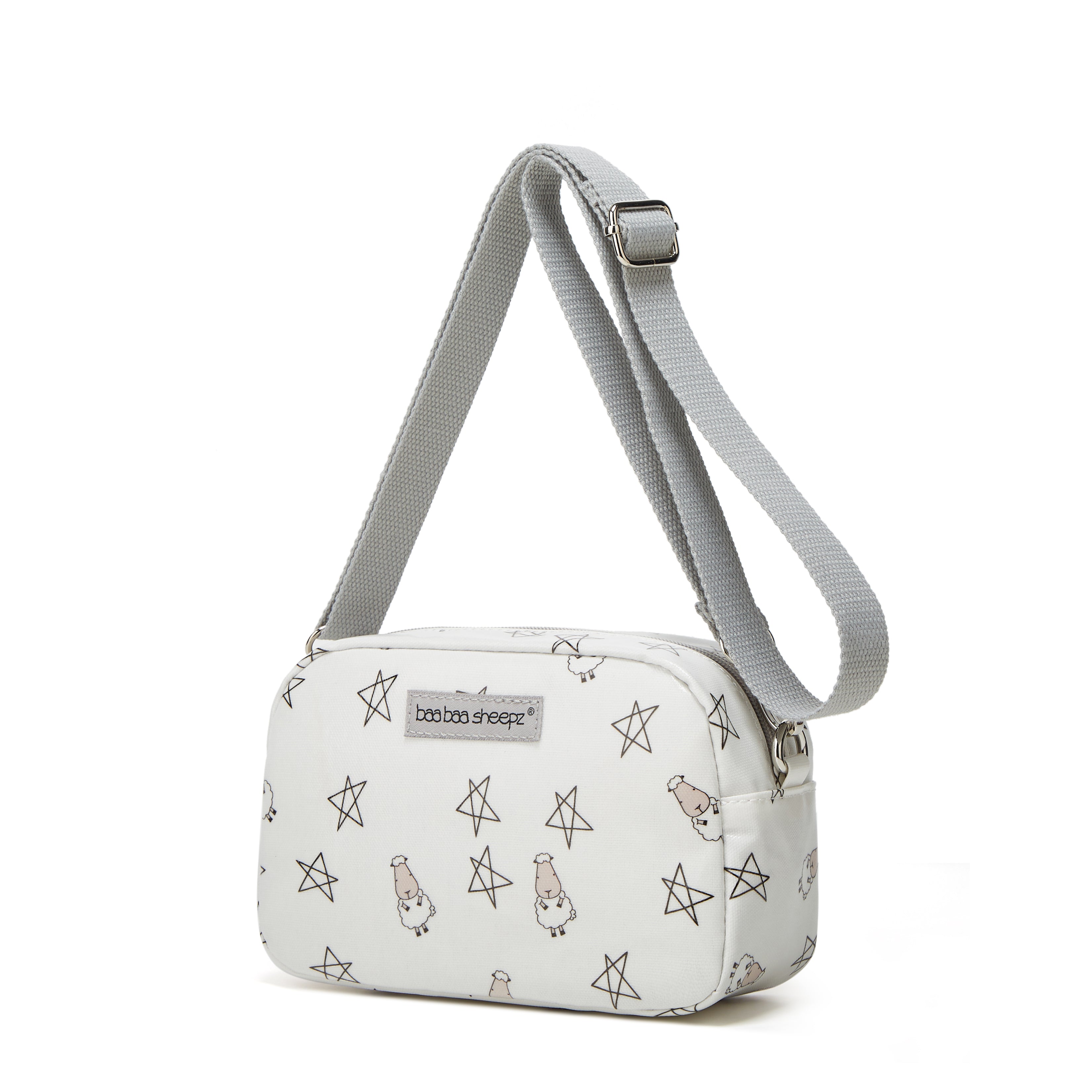 Baa Baa Sheepz Sling Bag Small Star & Sheepz White - Small