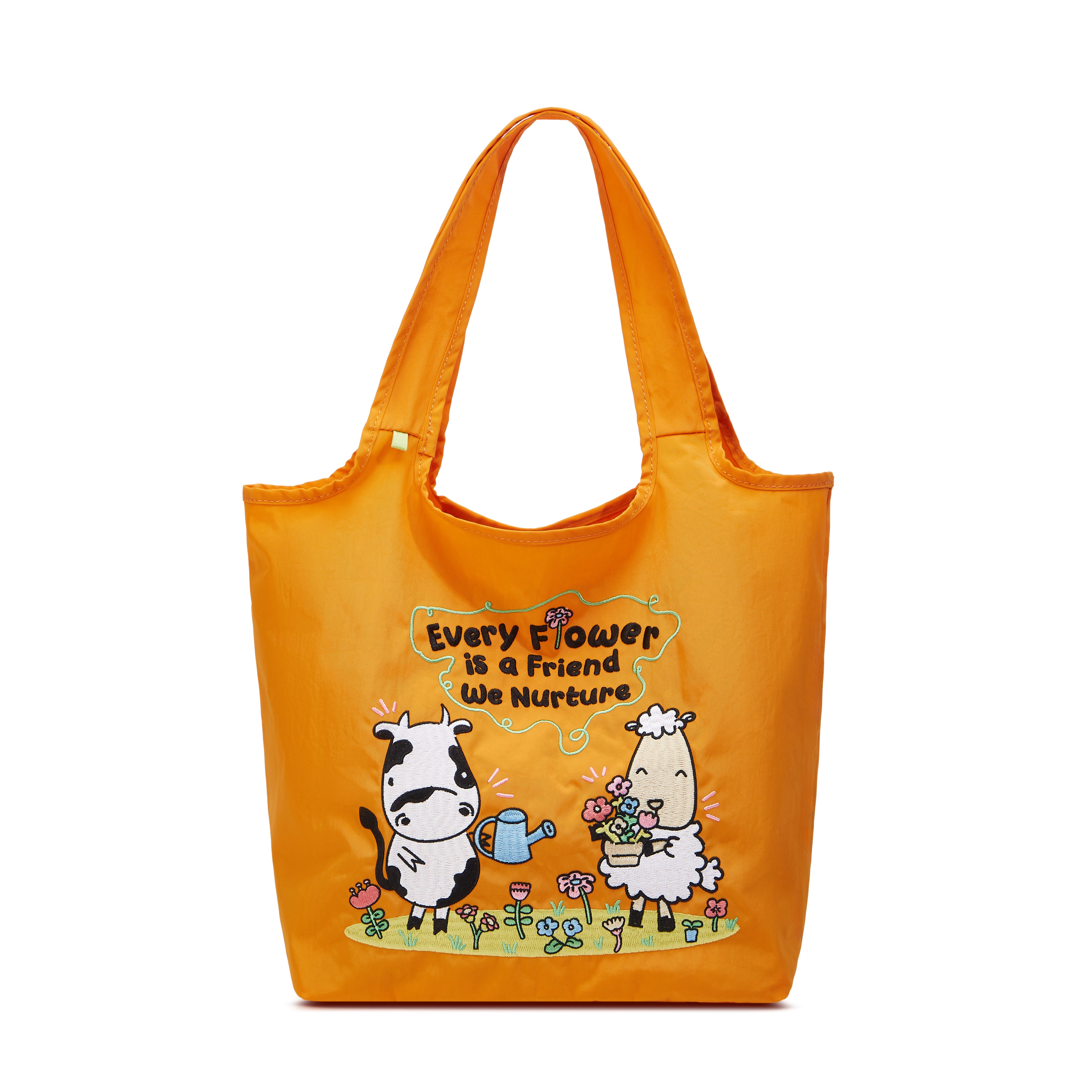 Moo Moo Kow Shopping Bag 008 Orange - Small