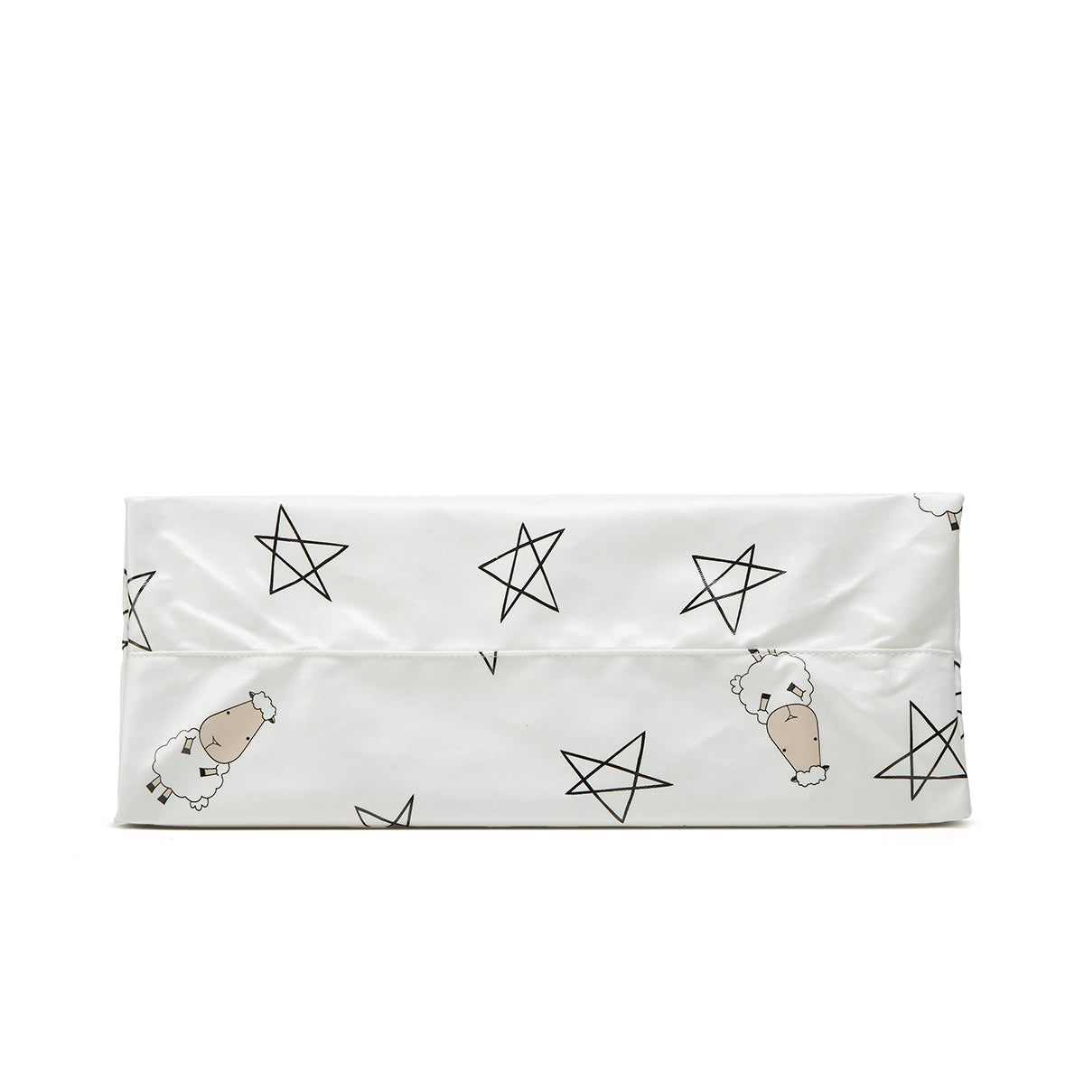 Baa Baa Sheepz Tote Bag 002 White - Large