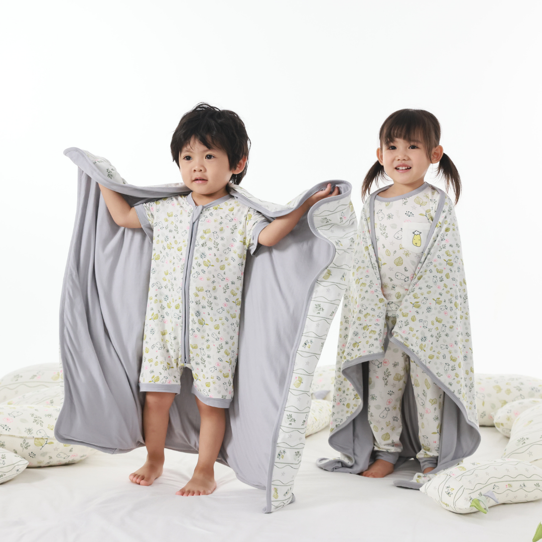 Double Layer Blanket Dream Garden A Cream Kids