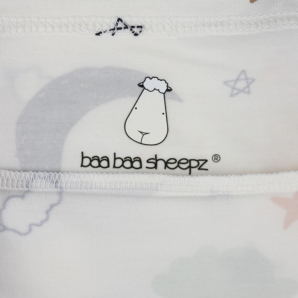 Bed-Time Buddy Case Goodnight Baa Baa White with Color tag - Jumbo