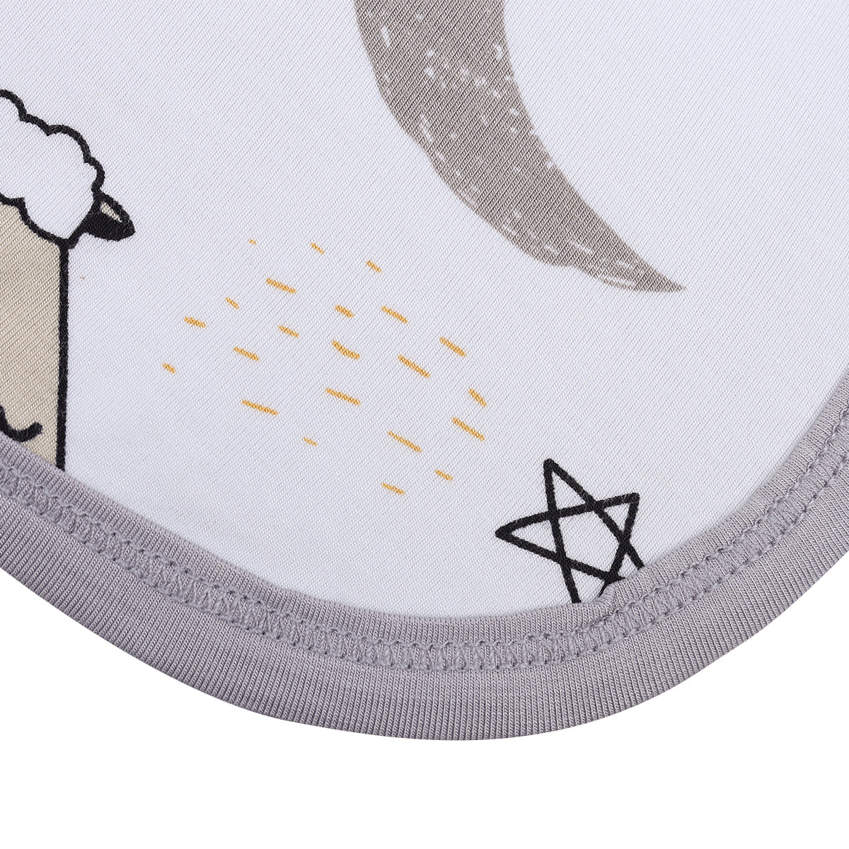 Double Layer Blanket Goodnight Baa Baa White Adult