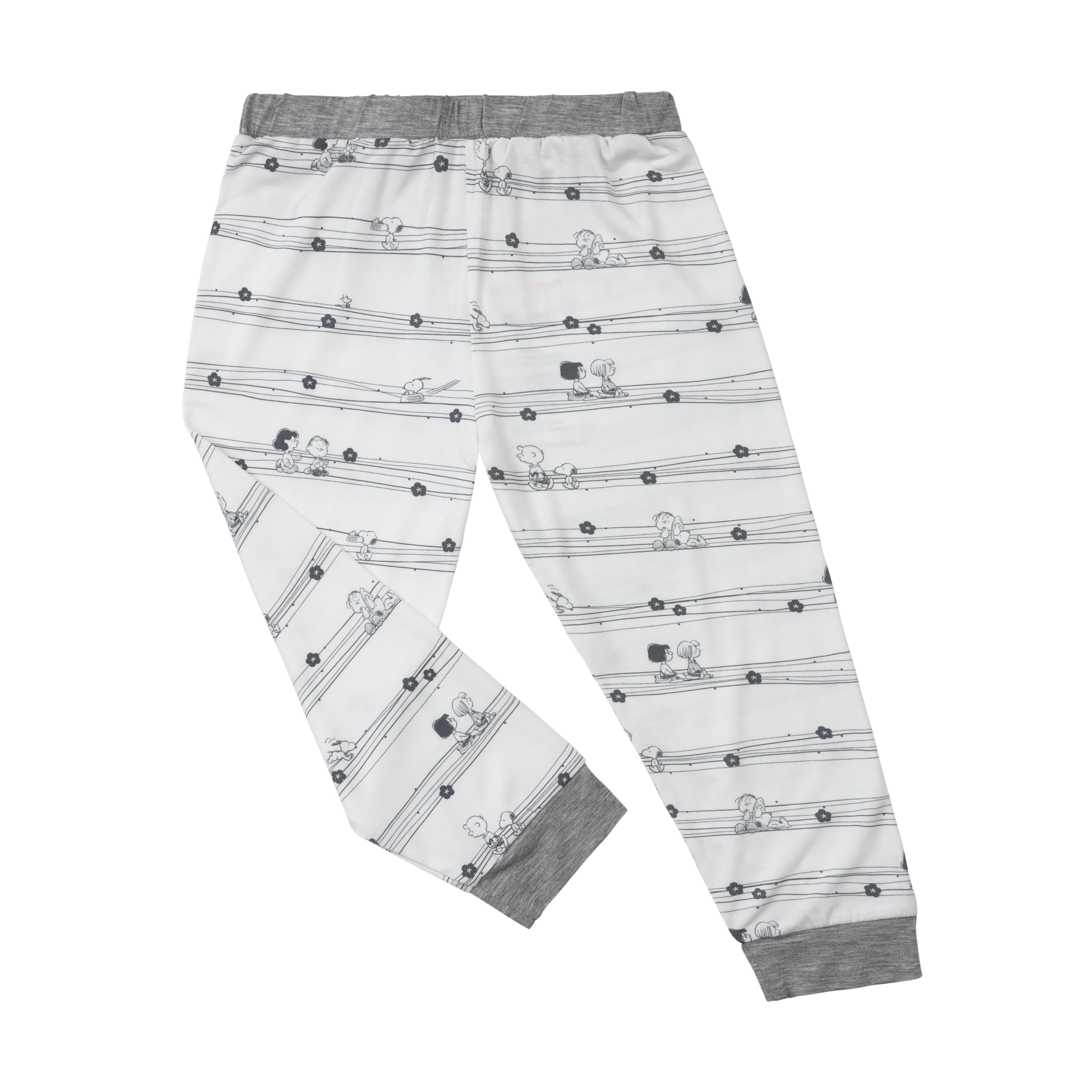 Pyjamas Set S21 Yellow + Pants S21 White