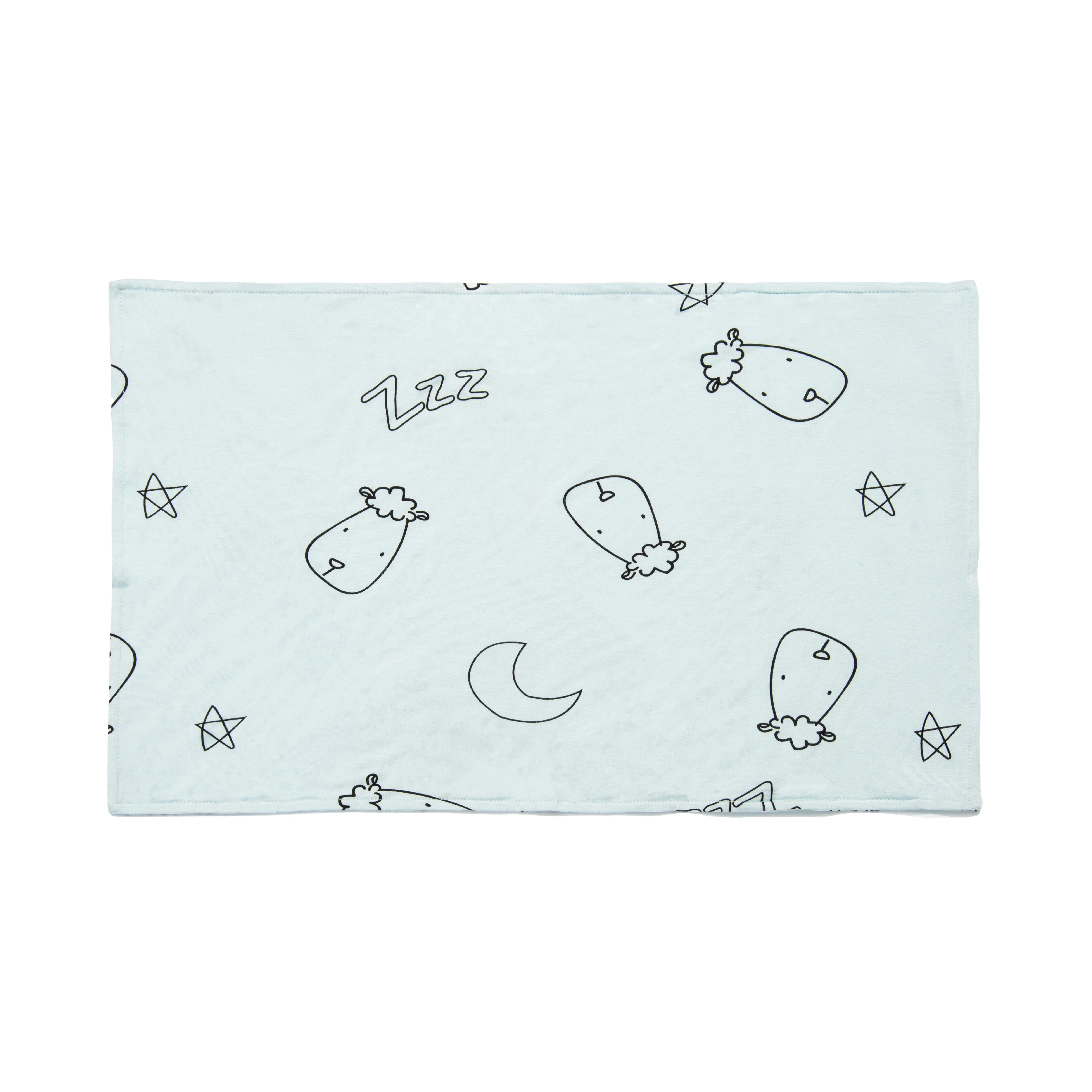 Head Pillow Case Sweet Dreams Baa Baa Blue - Kids