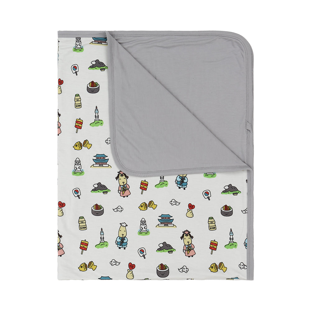 Double Layer Blanket K05 White -36M