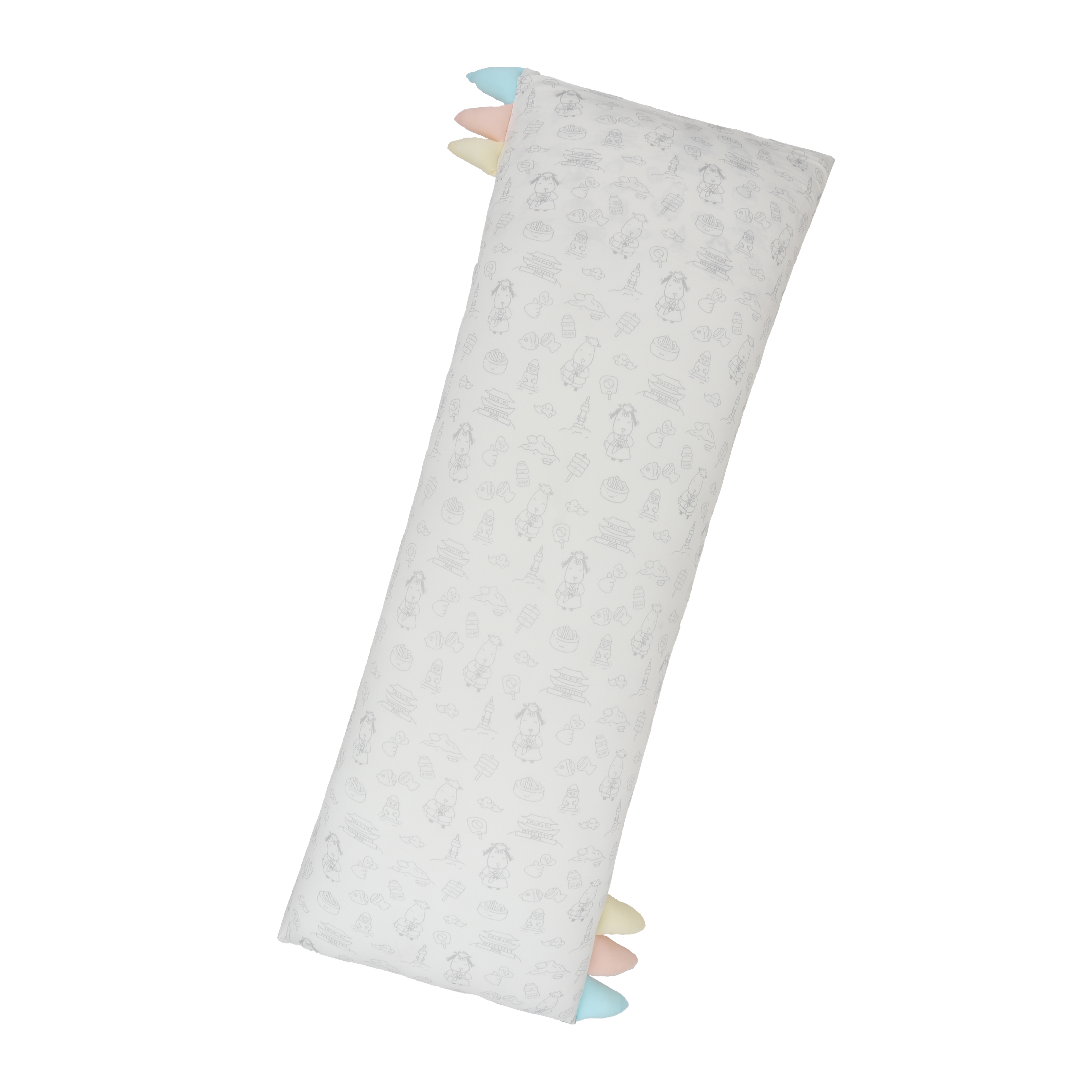 Bed-Time Buddy™ K03 White with Color tag - XL (size 31x86cm)