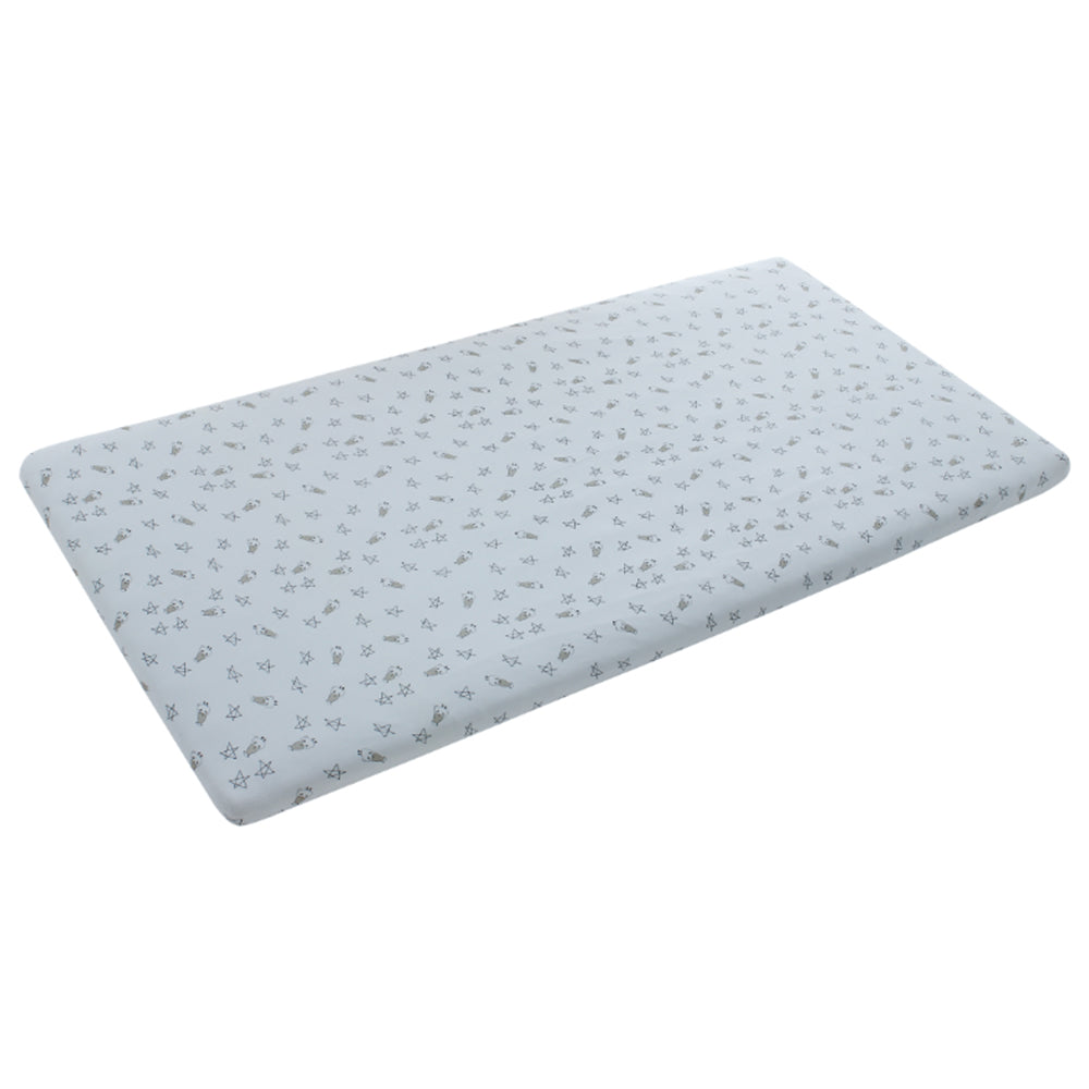 Mattress Sheet Blue Small Star & Sheepz