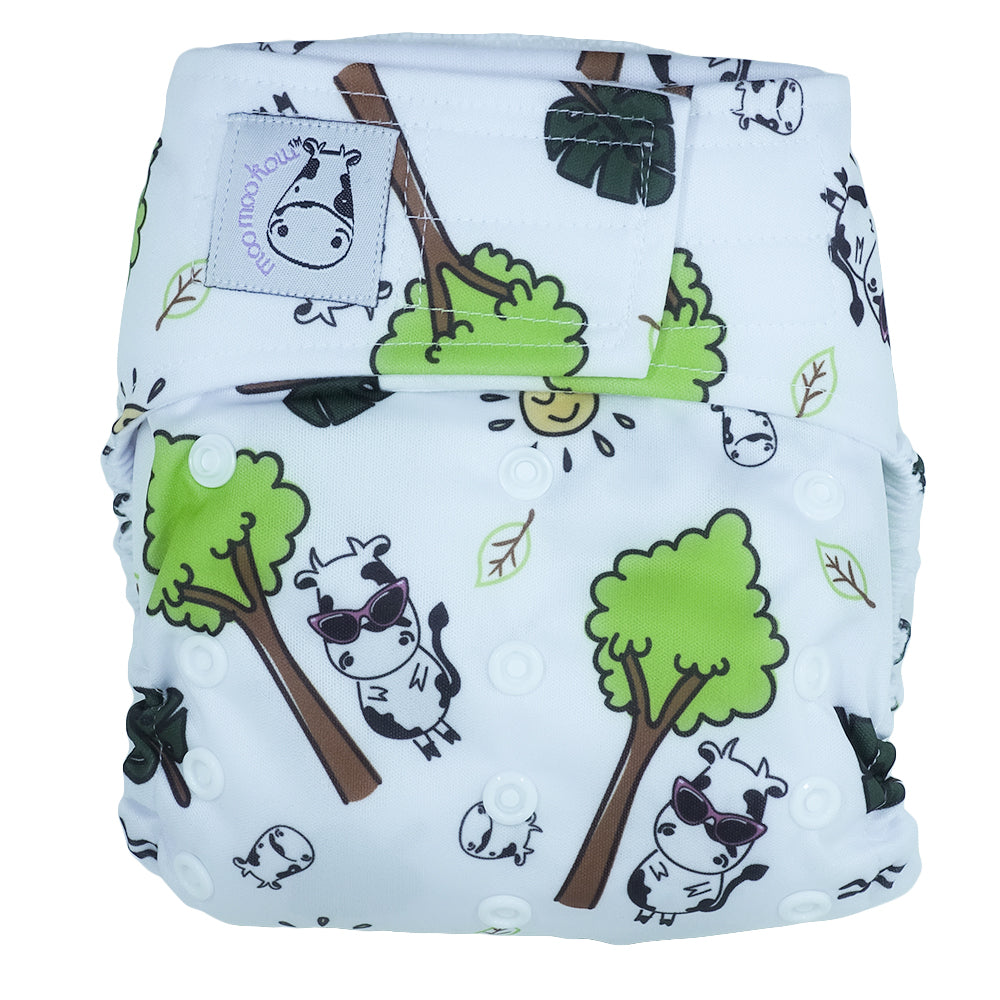 Cloth Diaper One Size Aplix - Summer