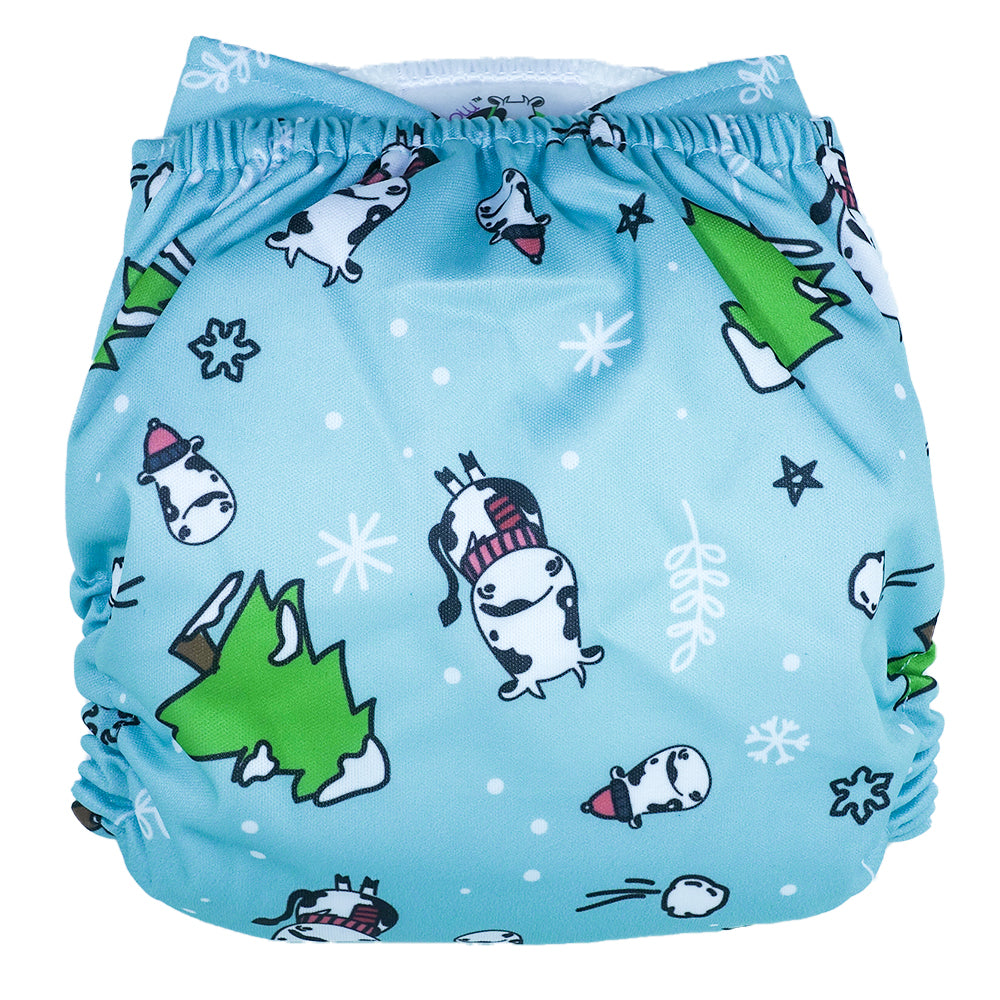 Cloth Diaper One Size Aplix - Winter