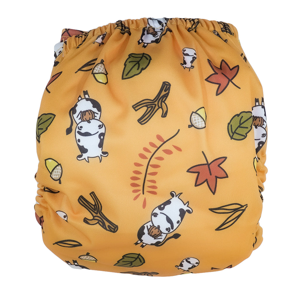 Cloth Diaper One Size Snap - Autumn