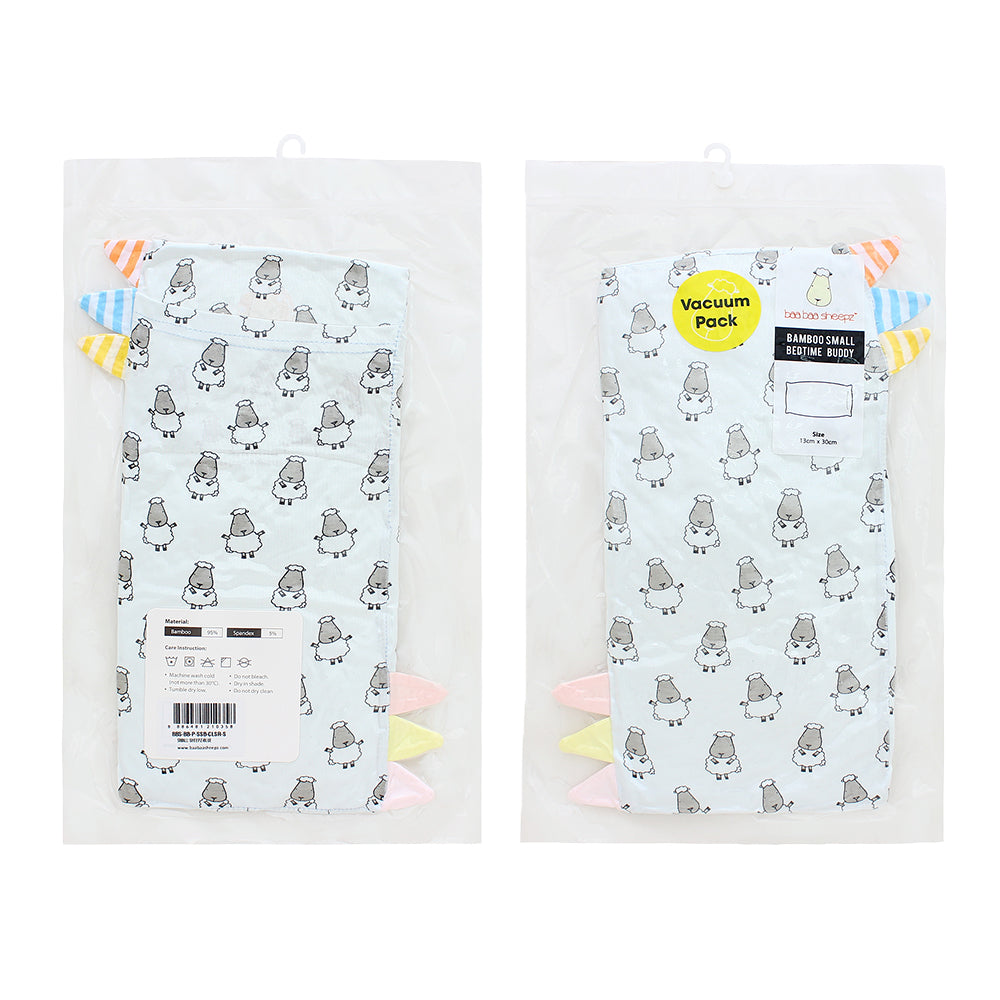 Bed-Time Buddy™ Small Sheepz Blue with Color & Stripe tag - Small (size 13x30cm)