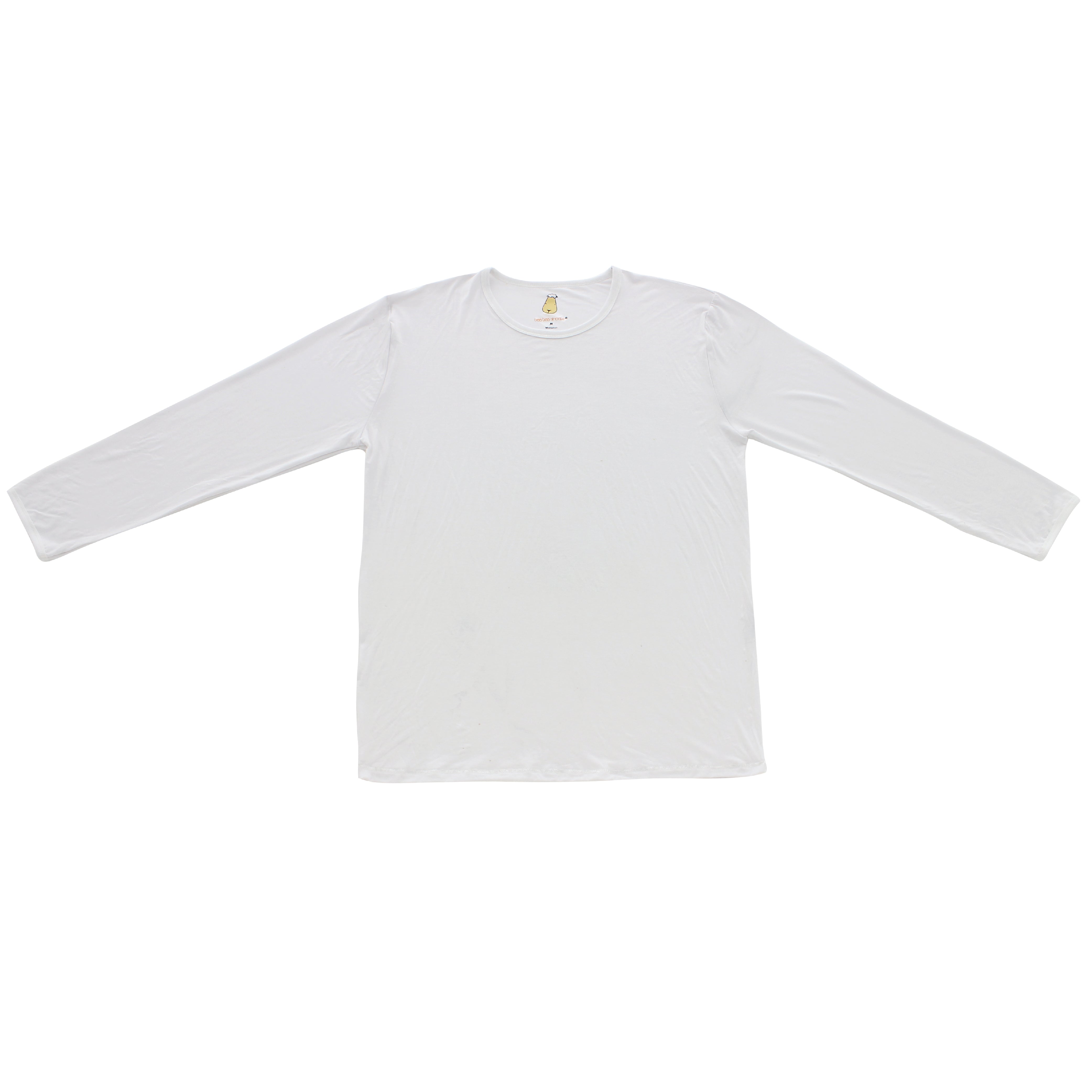 Unisex Long Sleeve Shirt White