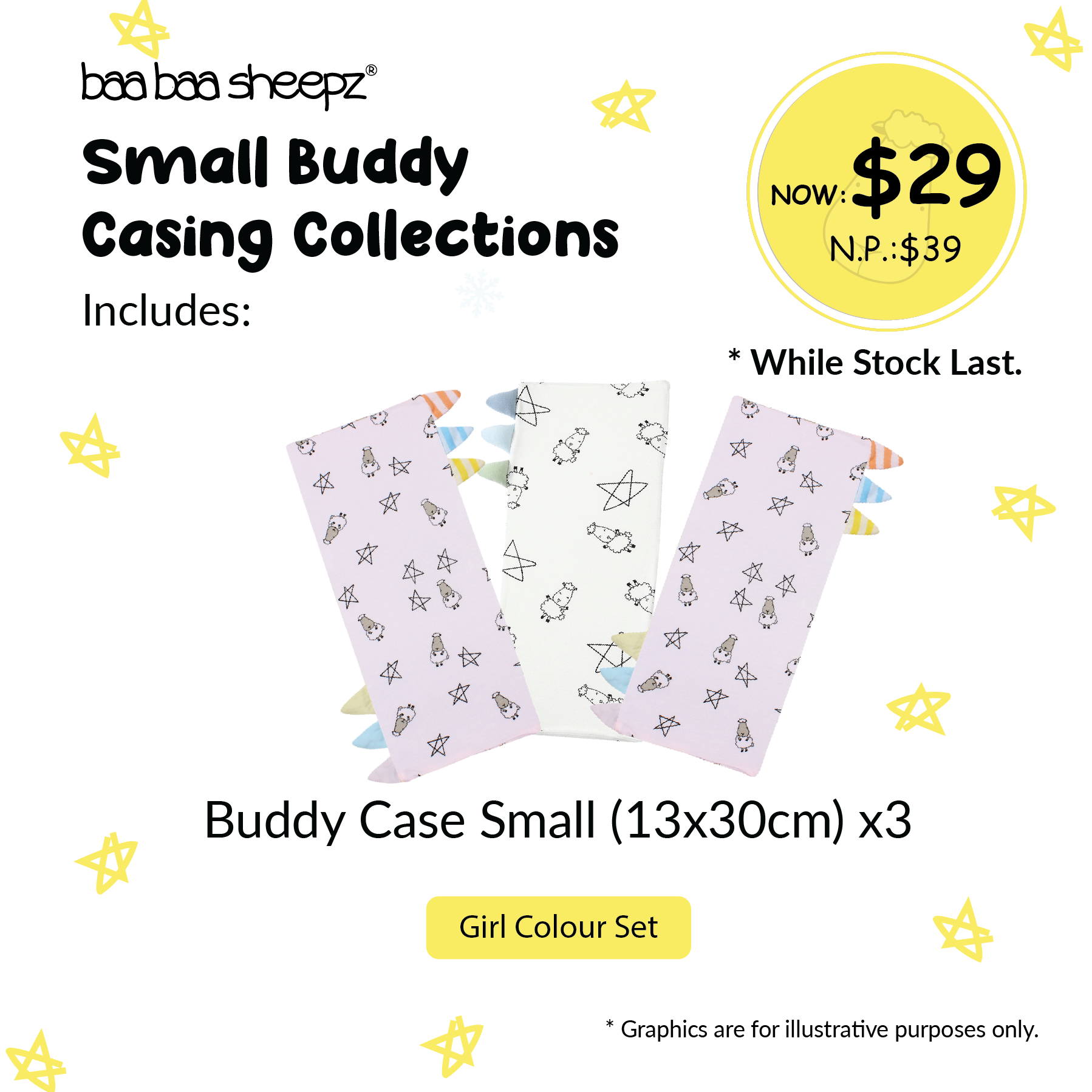 Baa Baa Sheepz Small Buddy Casing Collections