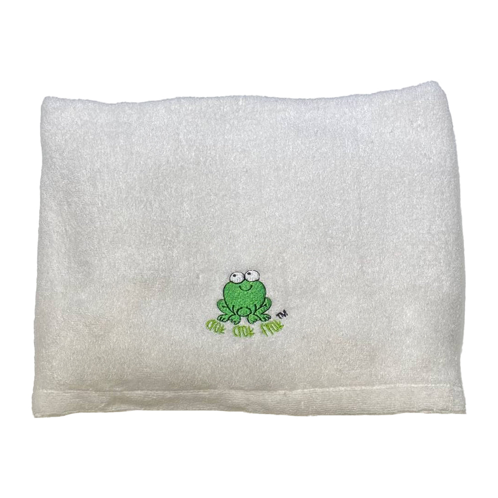 CrokCrokFrok Bamboo Towel for Kids & Adult - White - Large