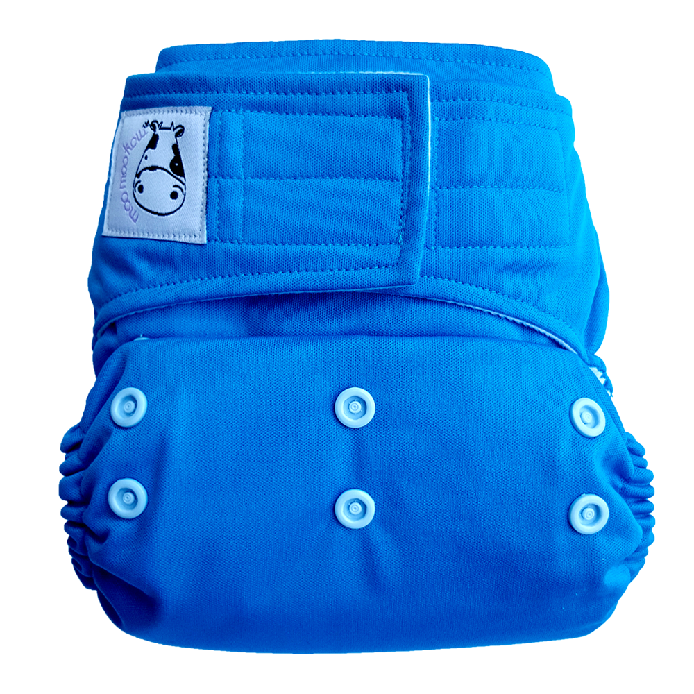 Cloth Diaper One Size Aplix - Ocean