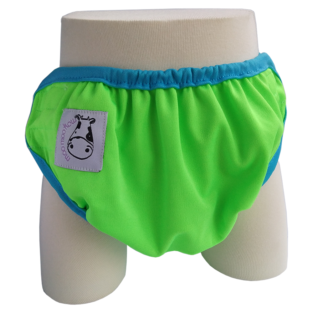 One Size Swim Diaper Apple Green