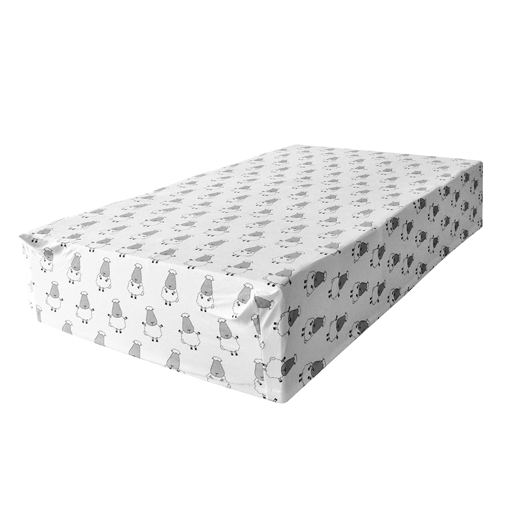 Mattress Sheet White Big Sheepz