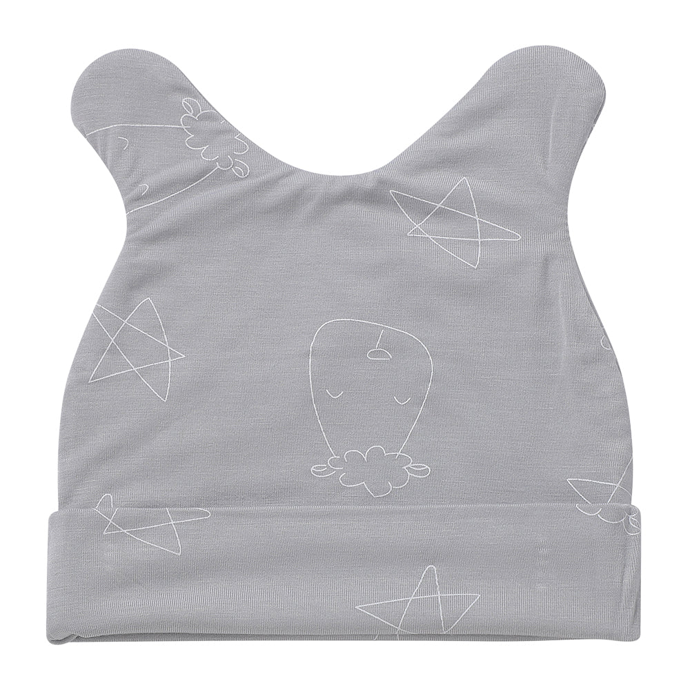 Cap Cute Big Star & Head Grey