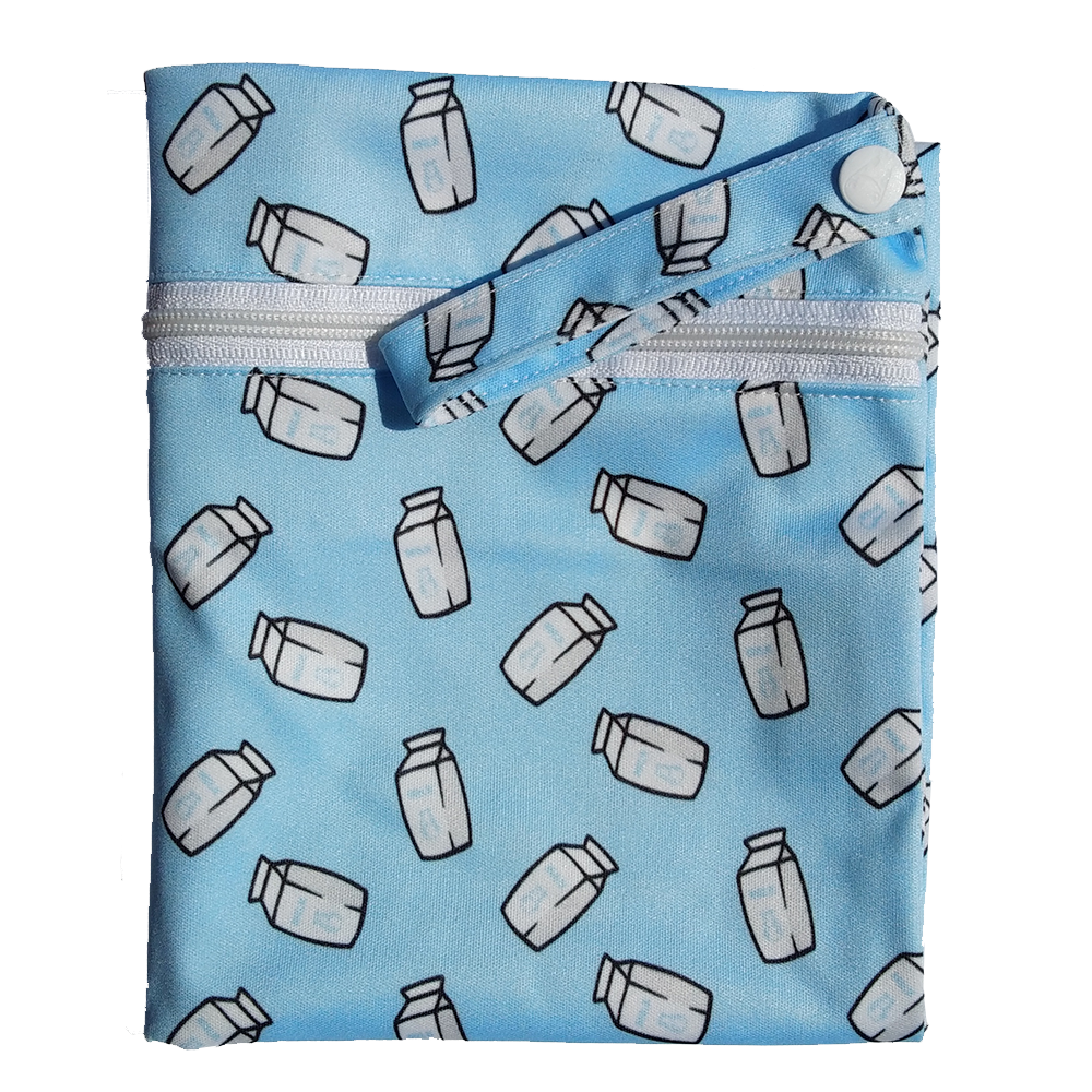 Wet Bag Large - Milk Cartons