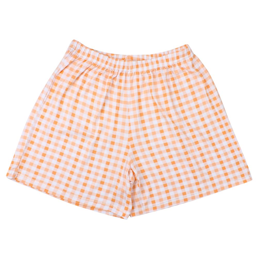 bamboo women short orange