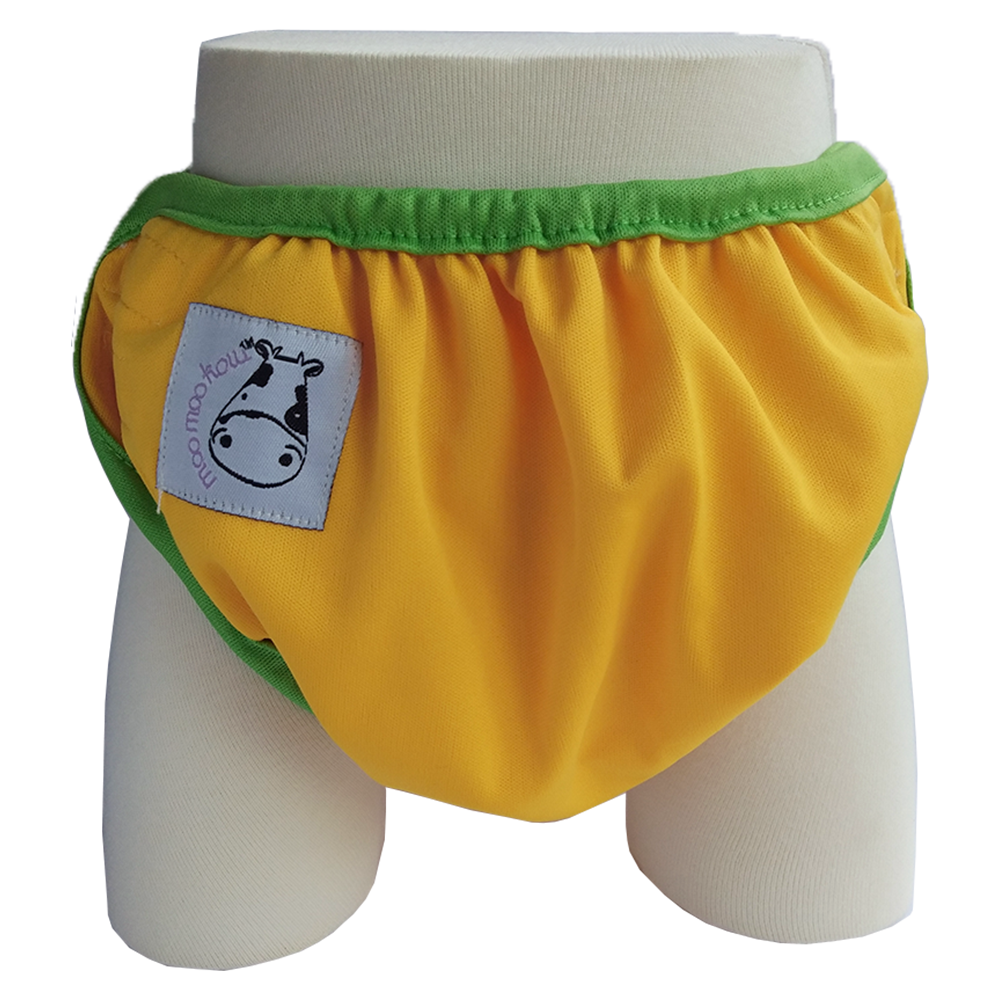 One Size Swim Diaper Yellow