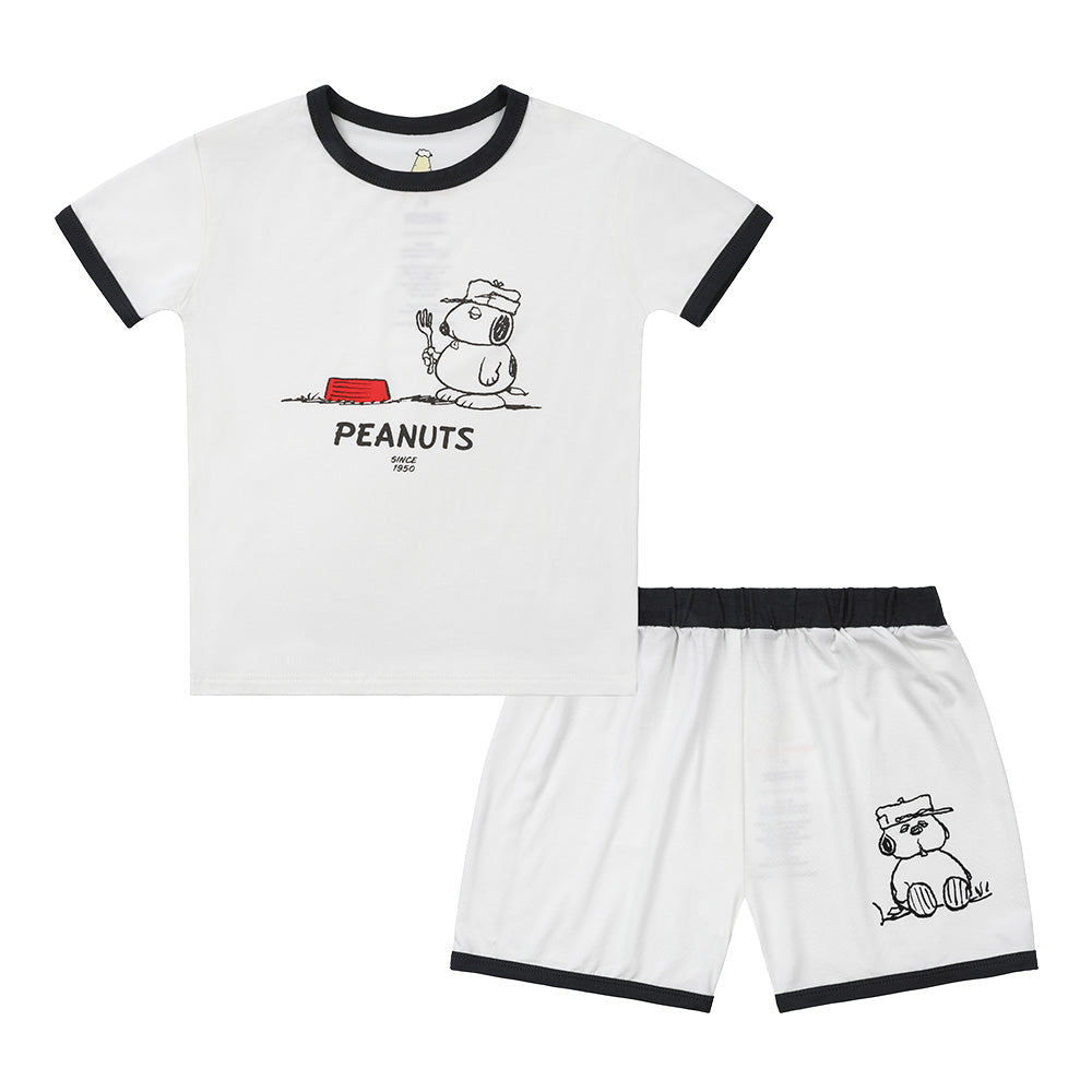 Short Sleeve Shirt S29 White + Shorts S29 White