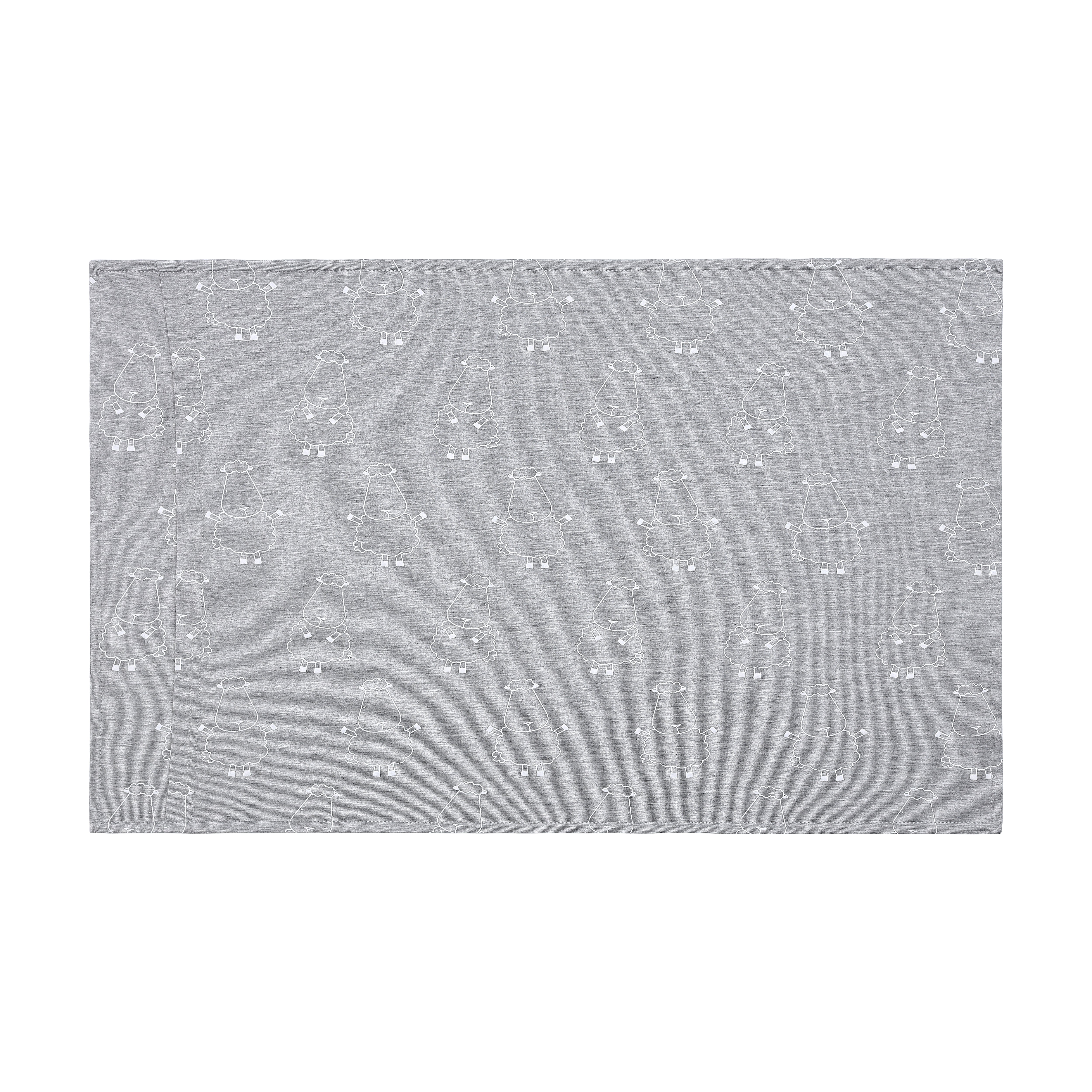 Head Pillow Case Big Sheepz Grey - Kids