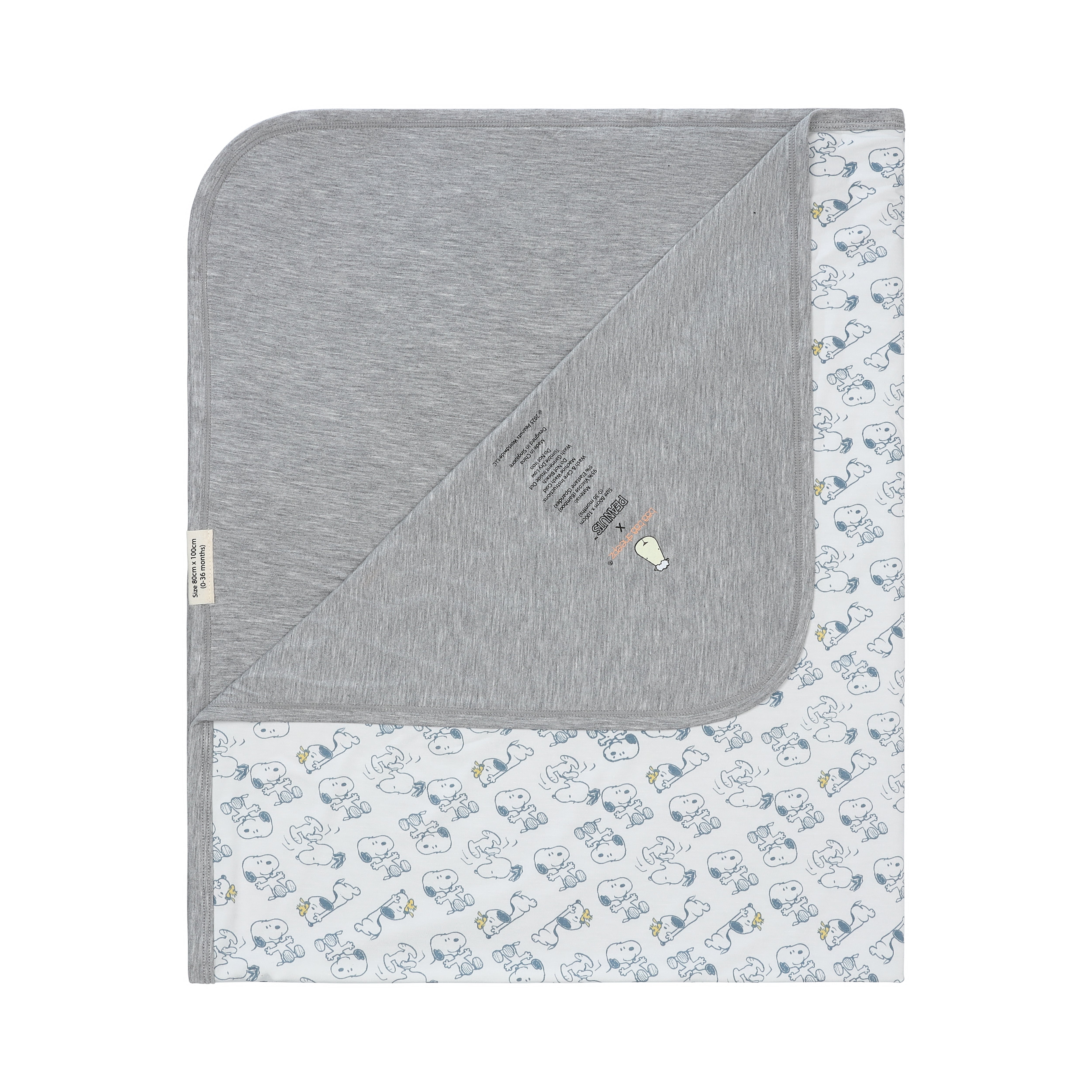 Double Layer Blanket S02 White Kids