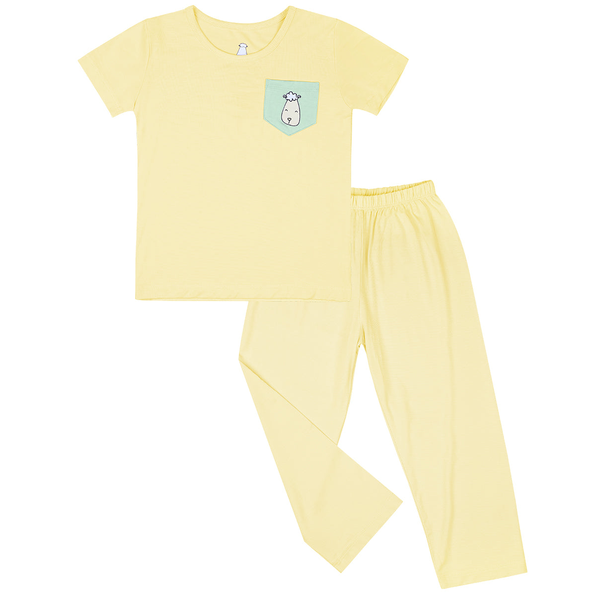 Short Sleeve Shirt Butter + Pants Butter