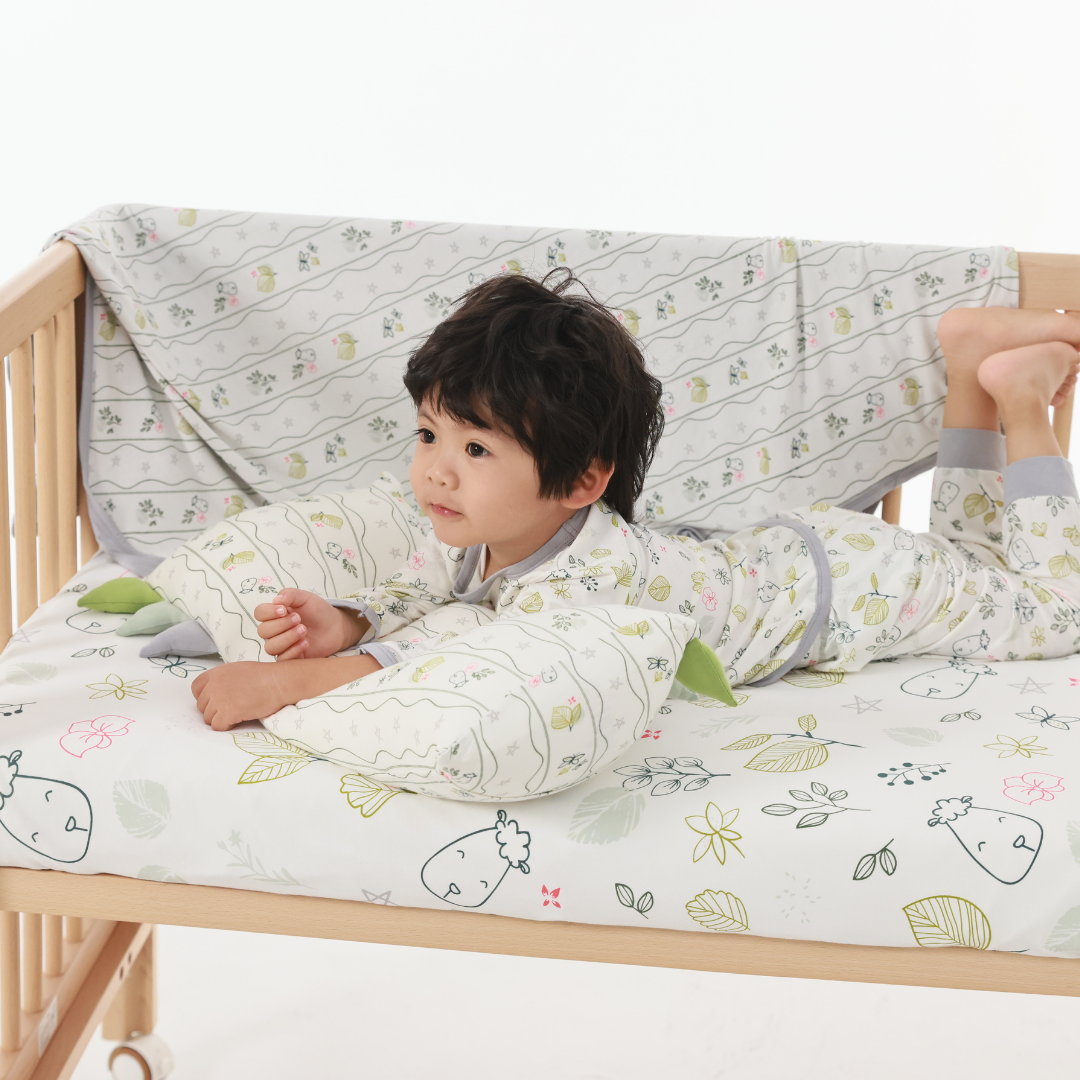 Bed-Time Buddy™ Dream Garden B Cream with Color tag - Jumbo (size 23x53cm)
