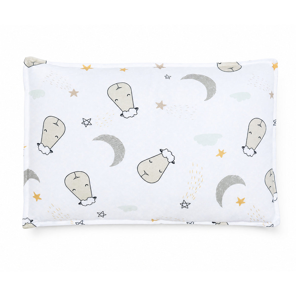 Head Pillow Goodnight Baa Baa White - Kids