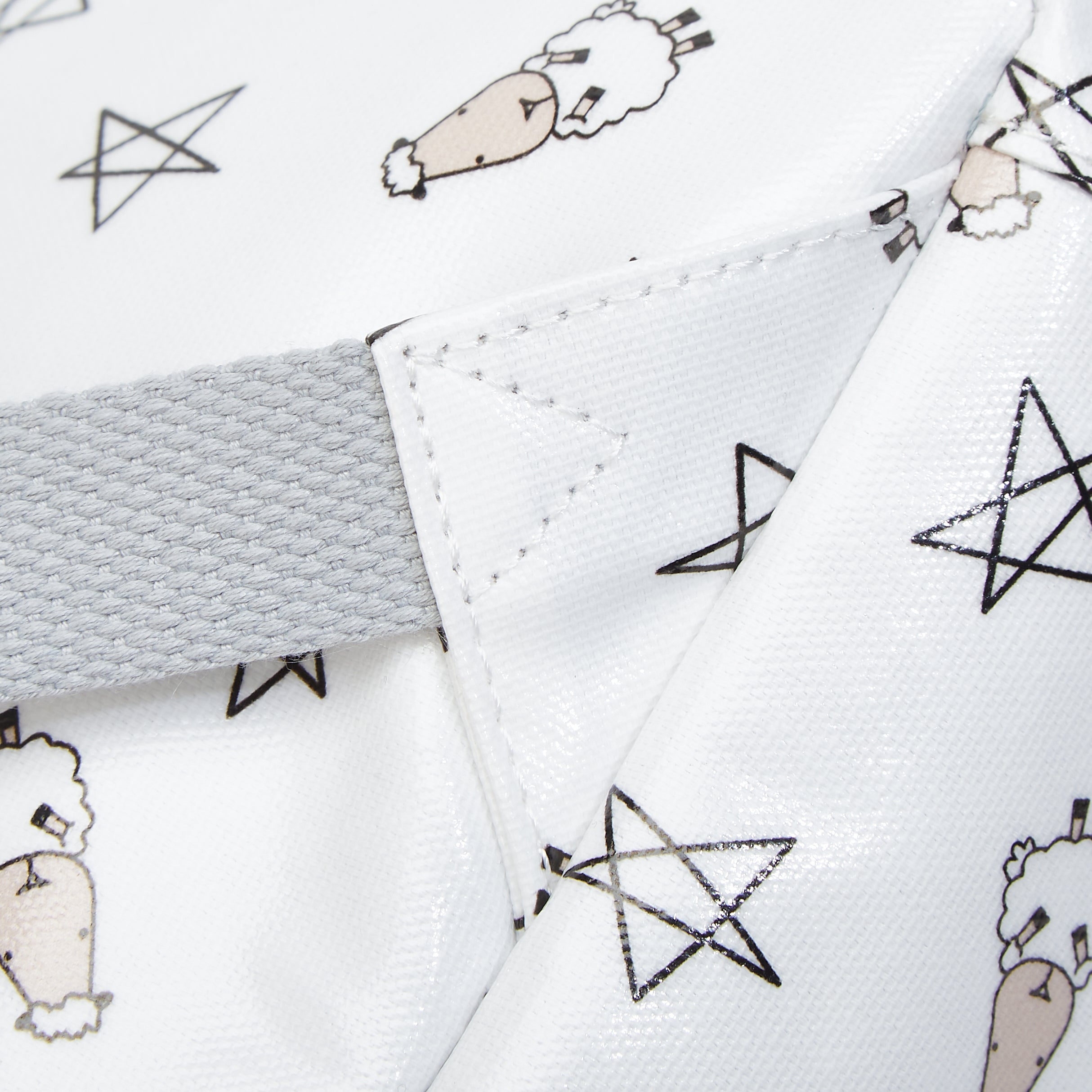 Baa Baa Sheepz Backpack Small Star & Sheepz White - Jumbo