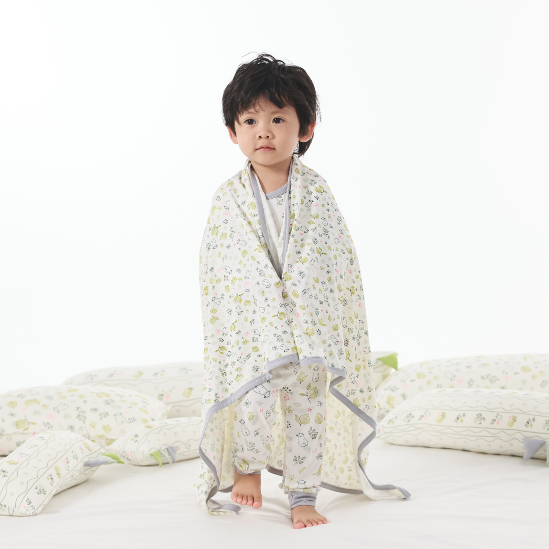 Single Layer Blanket Dream Garden A Cream - 4T