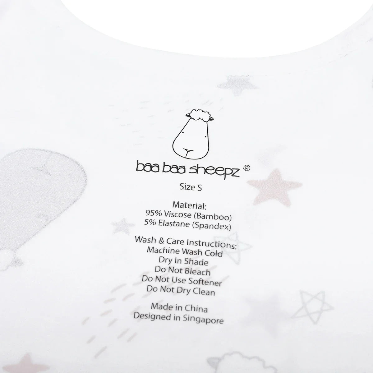 Unisex Short Sleeve T-Shirt Goodnight Baa Baa White