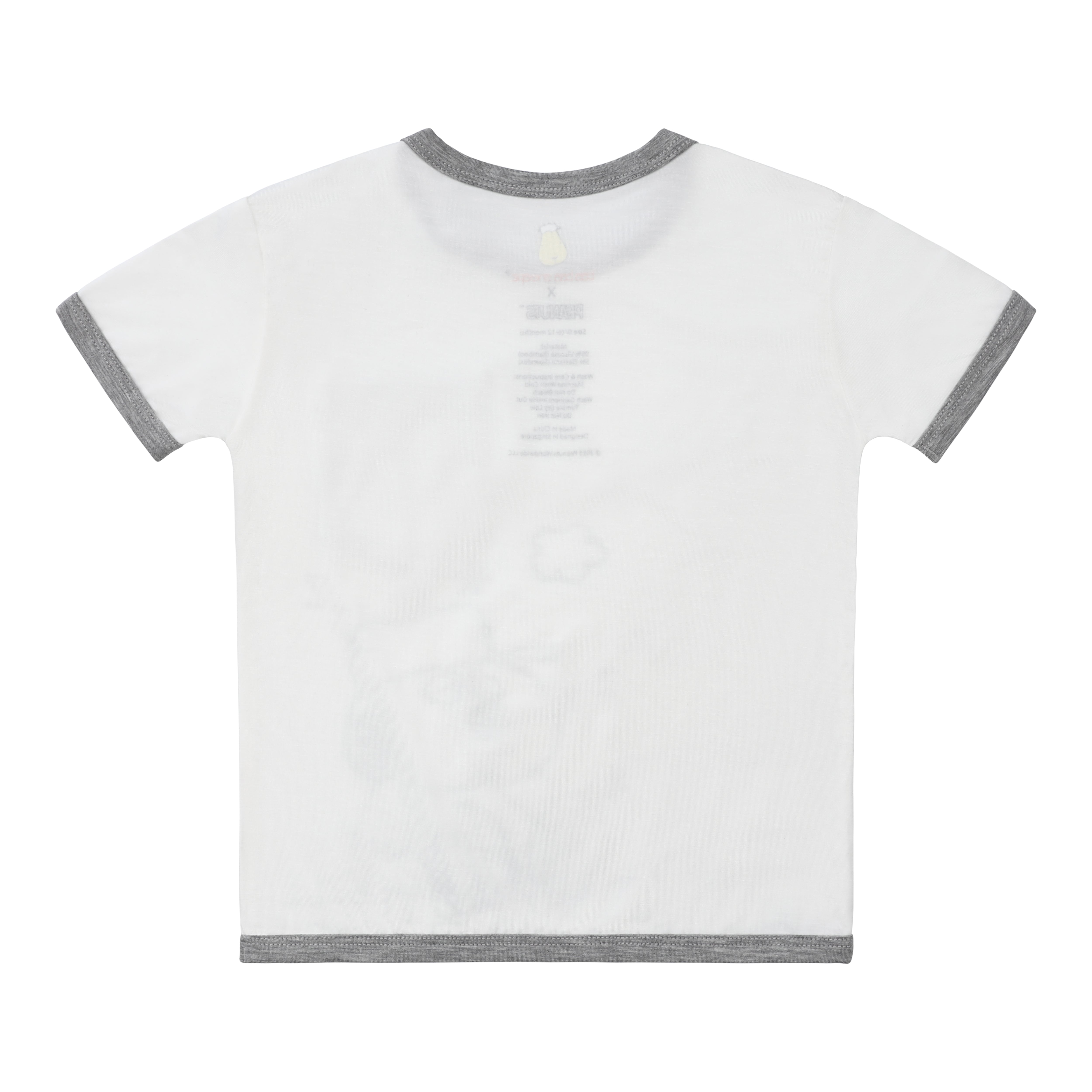 Short Sleeve Shirt S27 White + Shorts S27 Grey