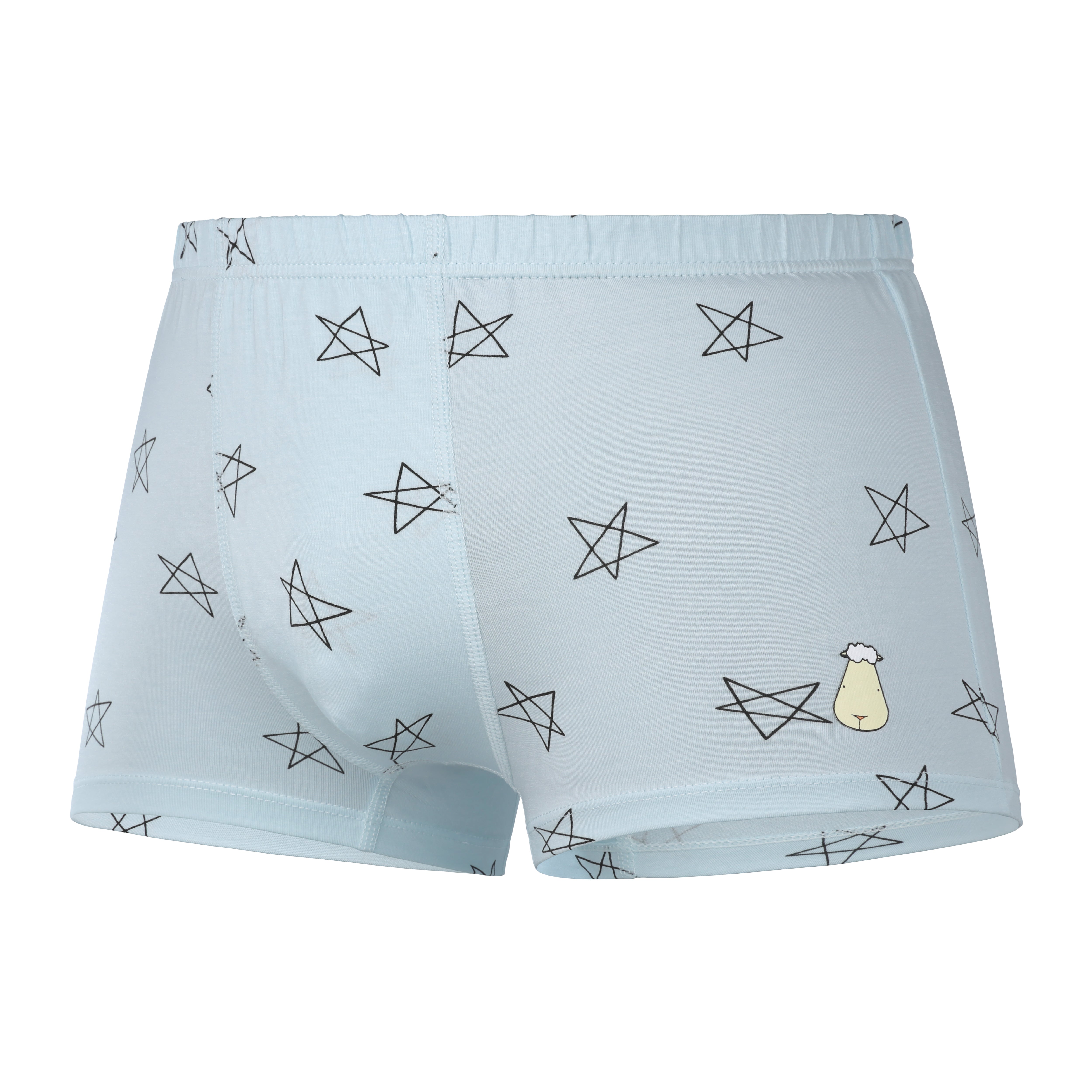 Boys Boxer A002 Light Blue-M