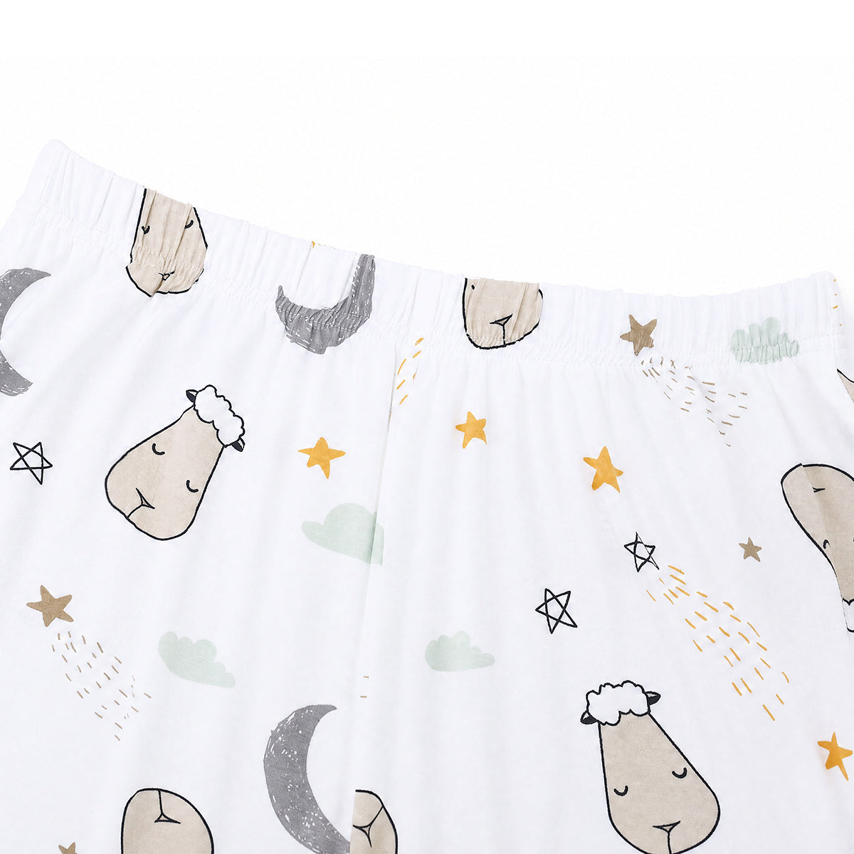 Women Short Goodnight Baa Baa White