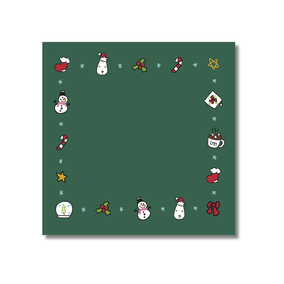 Greeting Card - Baa Baa Sheepz - Christmas Card-C001