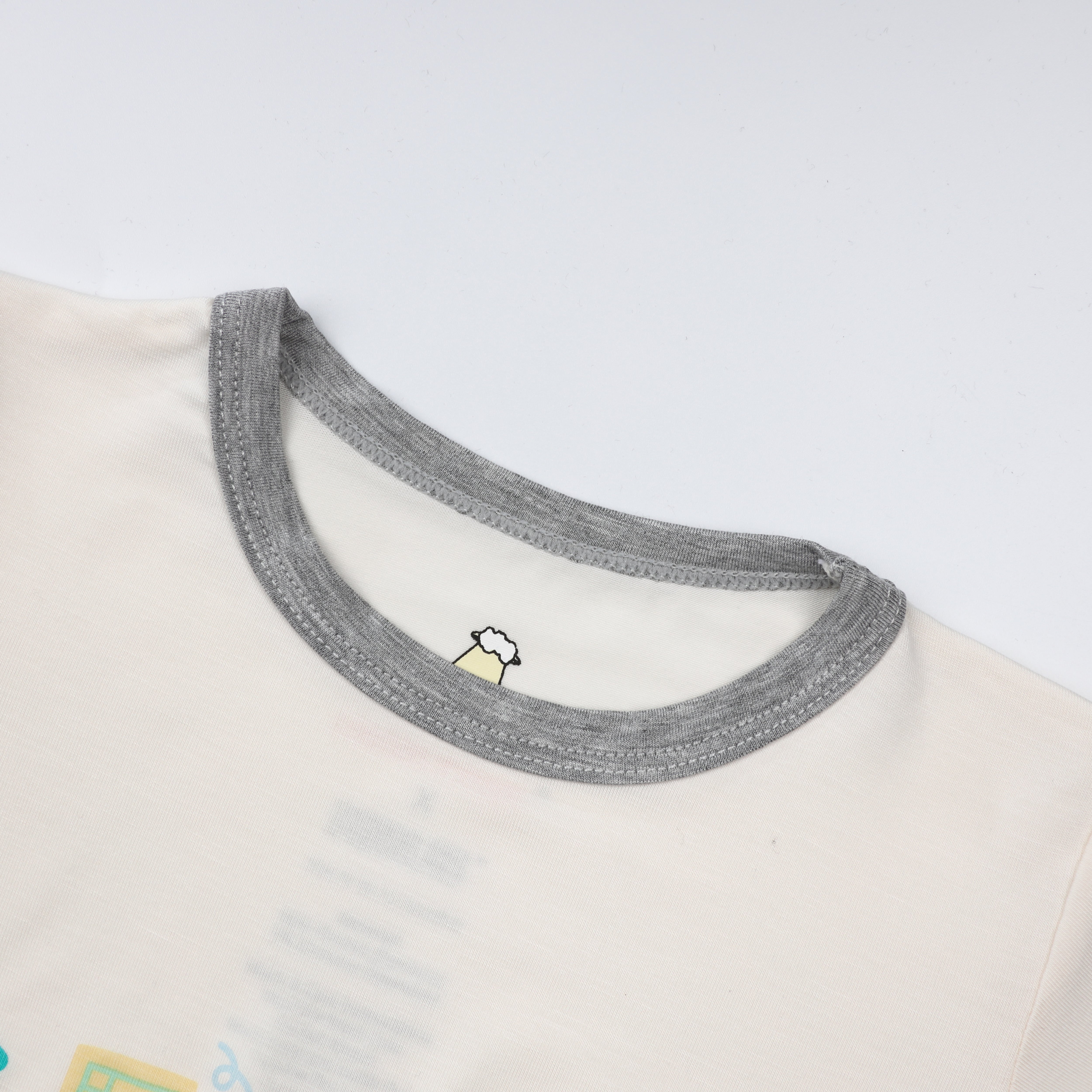 Pyjamas Set S21 Yellow + Pants S21 White