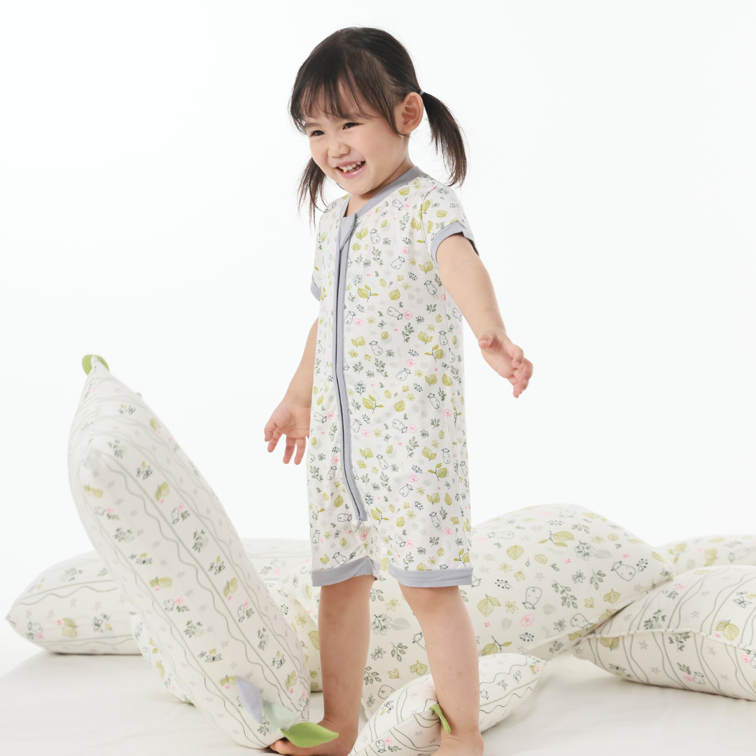 Bed-Time Buddy™ Dream Garden B Cream with Color tag - Jumbo (size 23x53cm)