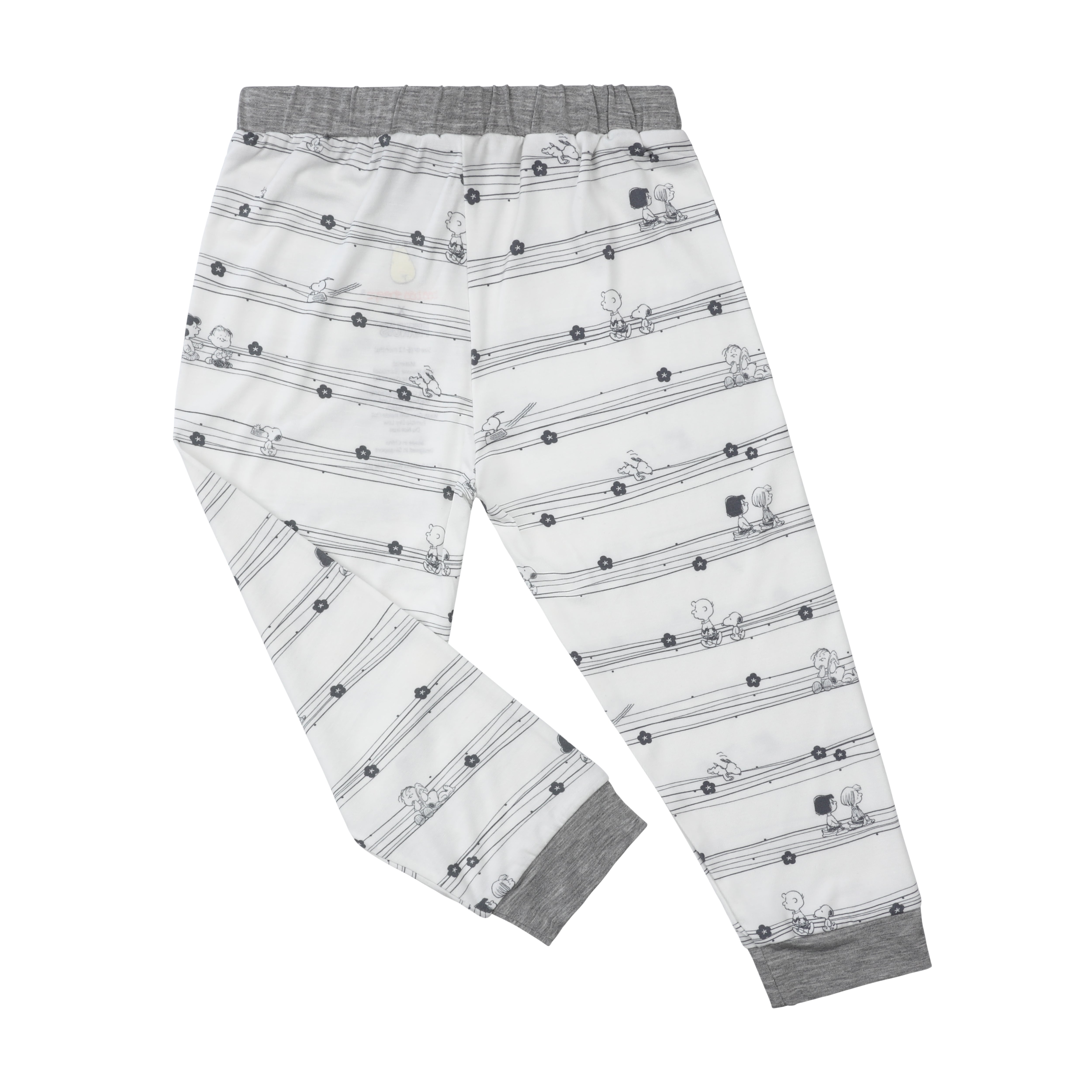 Pyjamas Set S21 Yellow + Pants S21 White