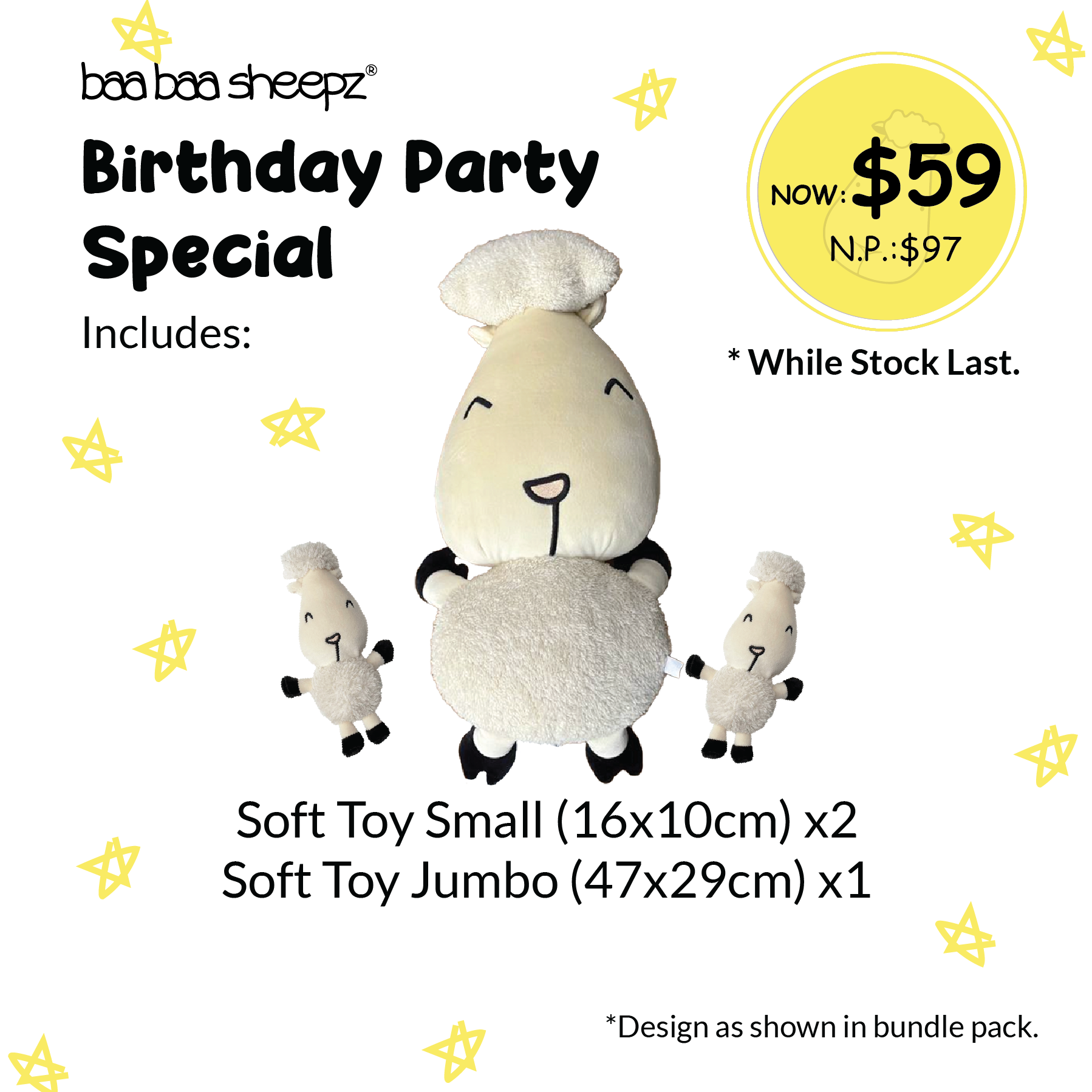 Baa Baa Sheepz Birthday Party Special