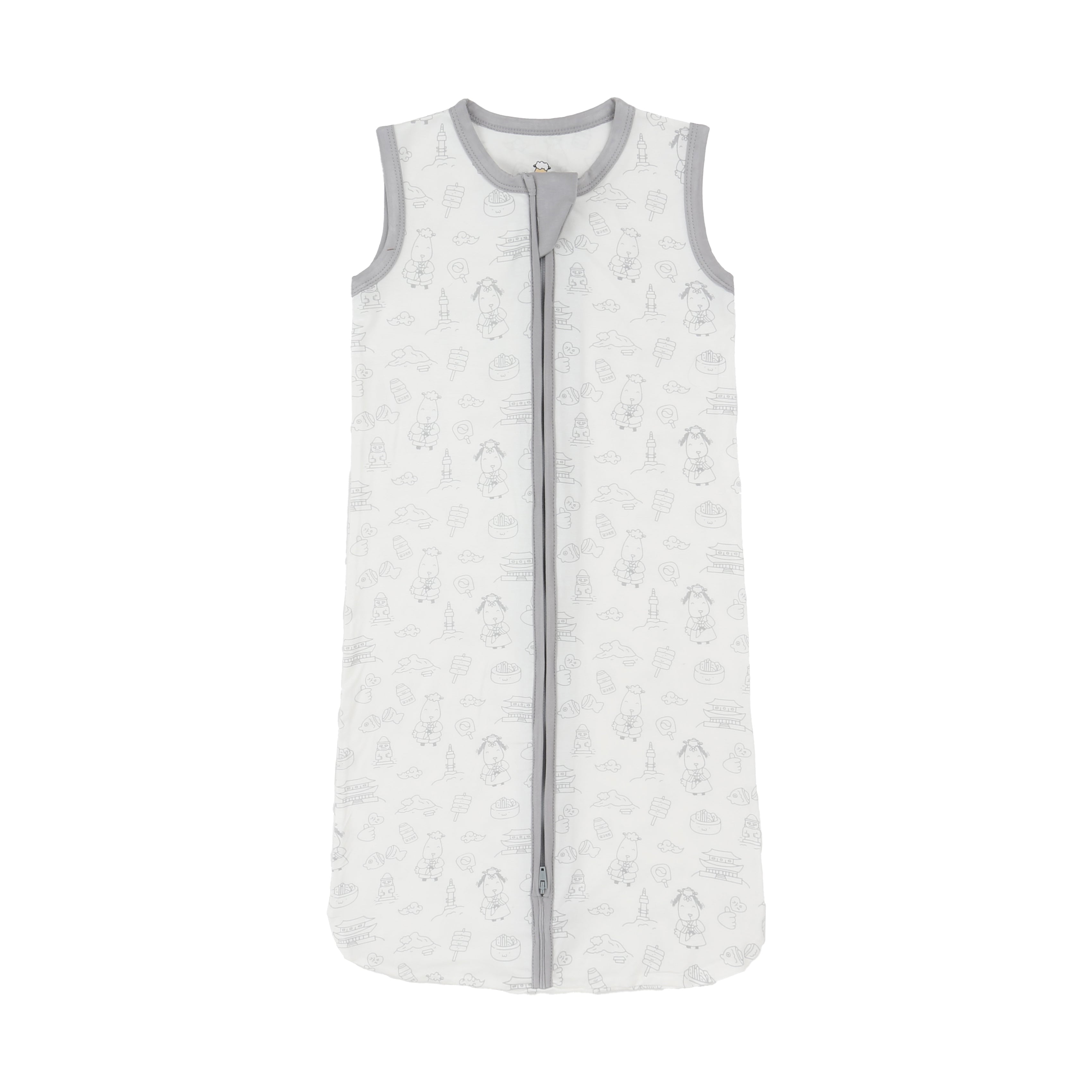 Wearable Blanket Zip K03 White