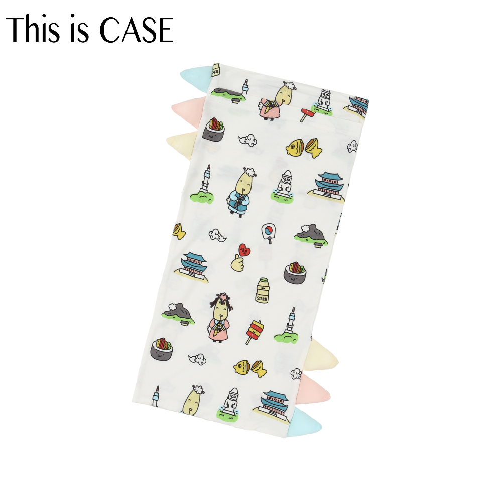 Bed-Time Buddy™ Case K05 White with Color tag - Medium