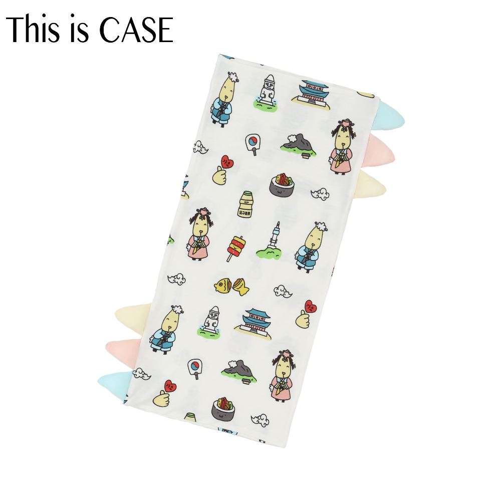 Bed-Time Buddy™ Case K05 White with Color tag - Medium