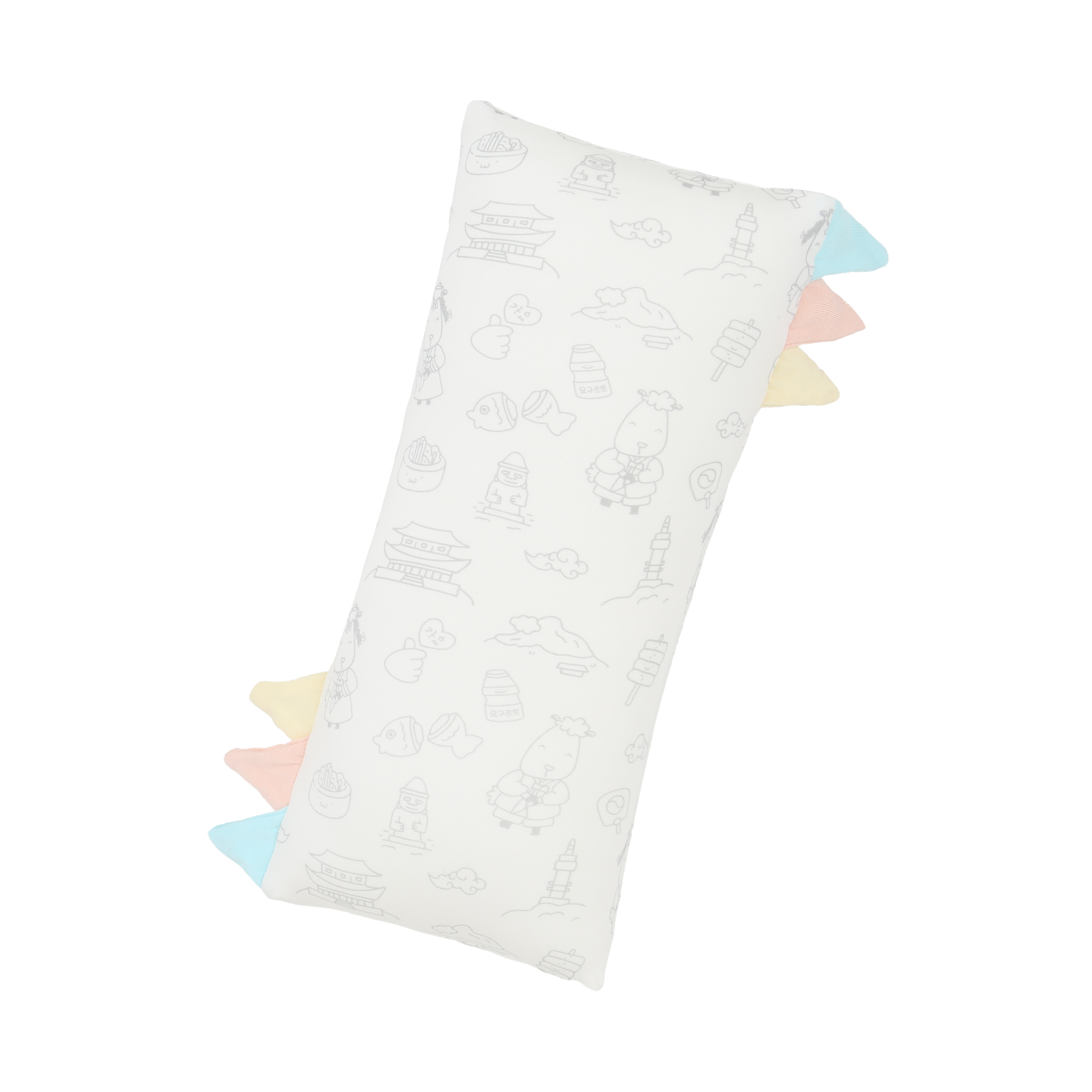 Bed-Time Buddy™ K03 White with Color tag - Small (size 13x30cm)