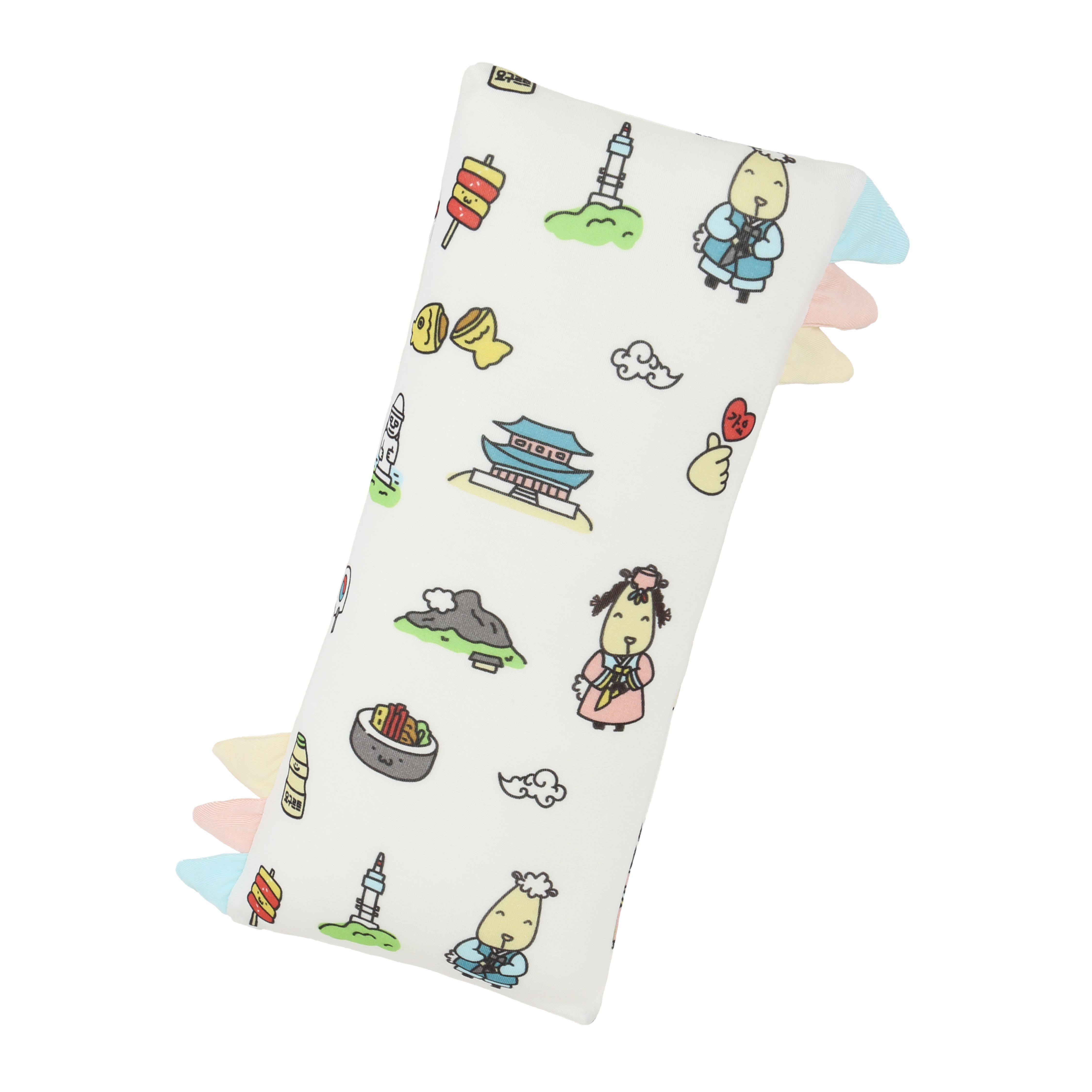 Bed-Time Buddy™ K05 White with Color tag - Small (size 13x30cm)